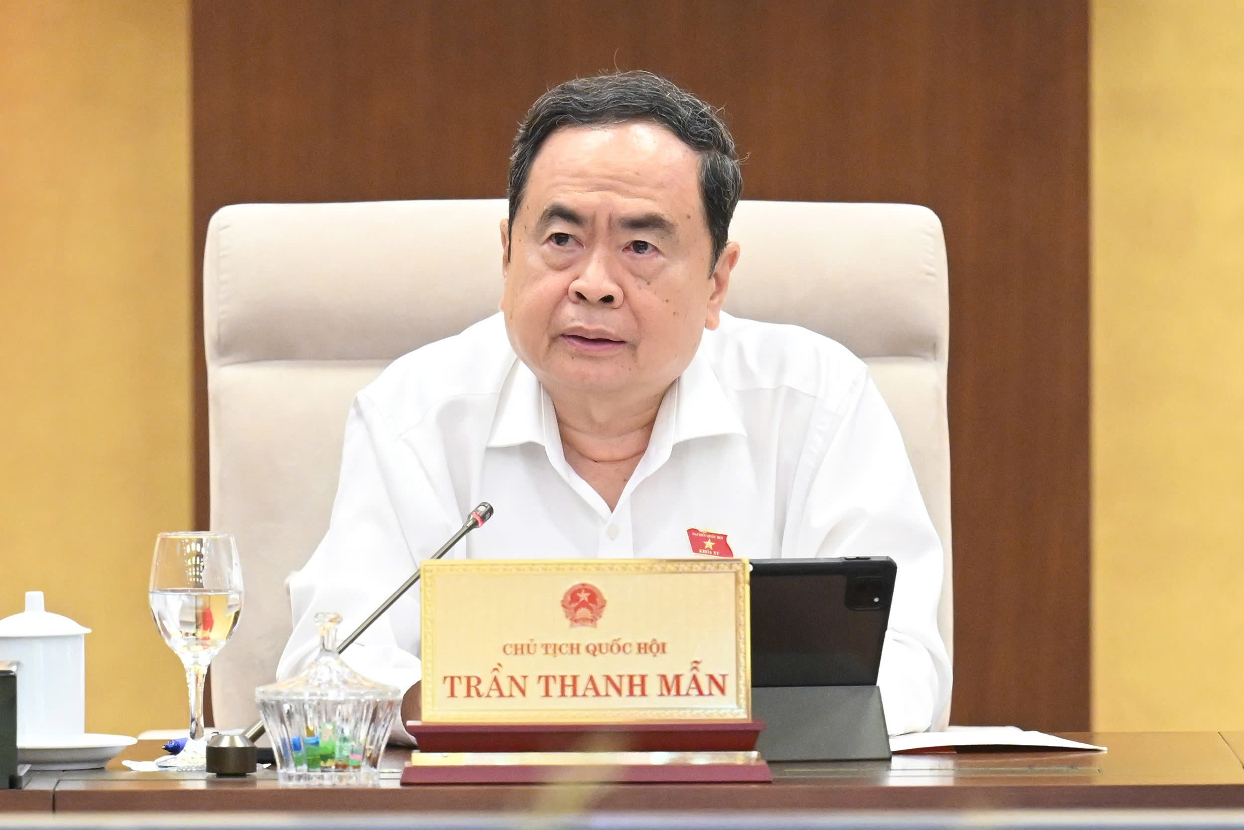 Chủ tịch Quốc hội: Tăng cường quản lý rủi ro tài sản số, trí tuệ nhân tạo Chủ tịch Quốc hội: Tăng cường quản lý rủi ro tài sản số, trí tuệ nhân tạo