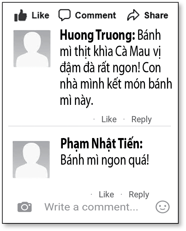 MC Việt Phong bất ngờ bán bánh mì thịt khìa Cà Mau tại TP . HCM - Ảnh 3. MC Việt Phong bất ngờ bán bánh mì thịt khìa Cà Mau tại TP . HCM - Ảnh 3.