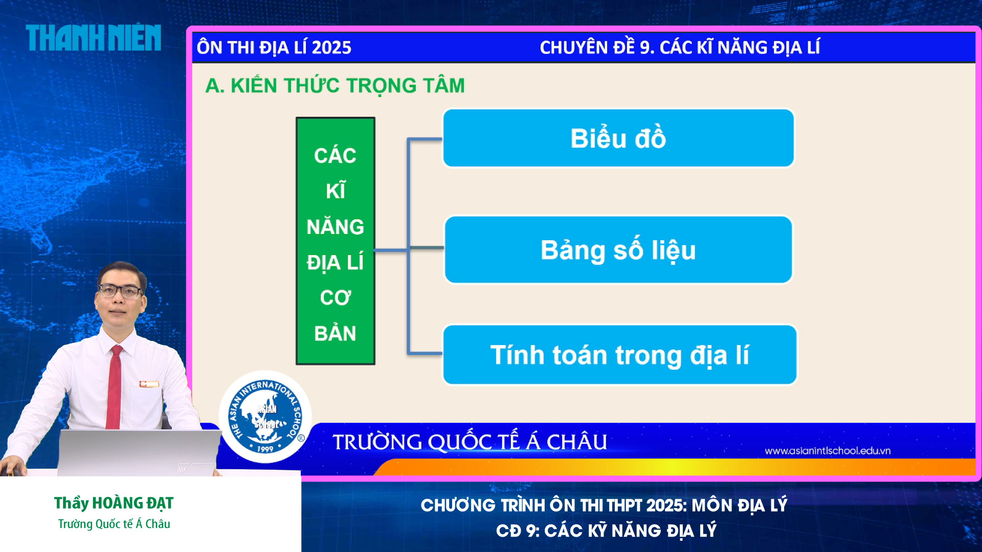 BÍ QUYẾT ÔN THI THPT 2025 | Môn địa lý | Chuyên đề 9 | Các kỹ năng địa lý BÍ QUYẾT ÔN THI THPT 2025 | Môn địa lý | Chuyên đề 9 | Các kỹ năng địa lý