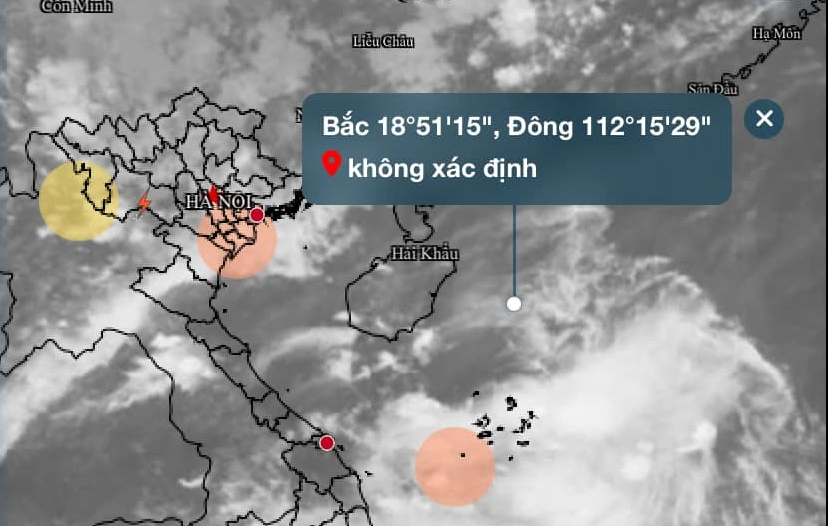 Dự báo vùng áp thấp có khả năng mạnh lên thành bão số 1 - Ảnh 1.