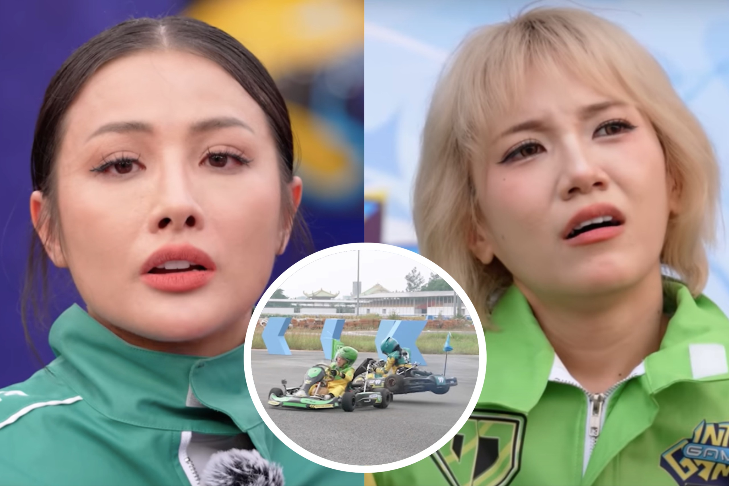 Yaya Trương Nhi - Emma Nhất Khanh va chạm 'nảy lửa' trên đường đua - Ảnh 1.