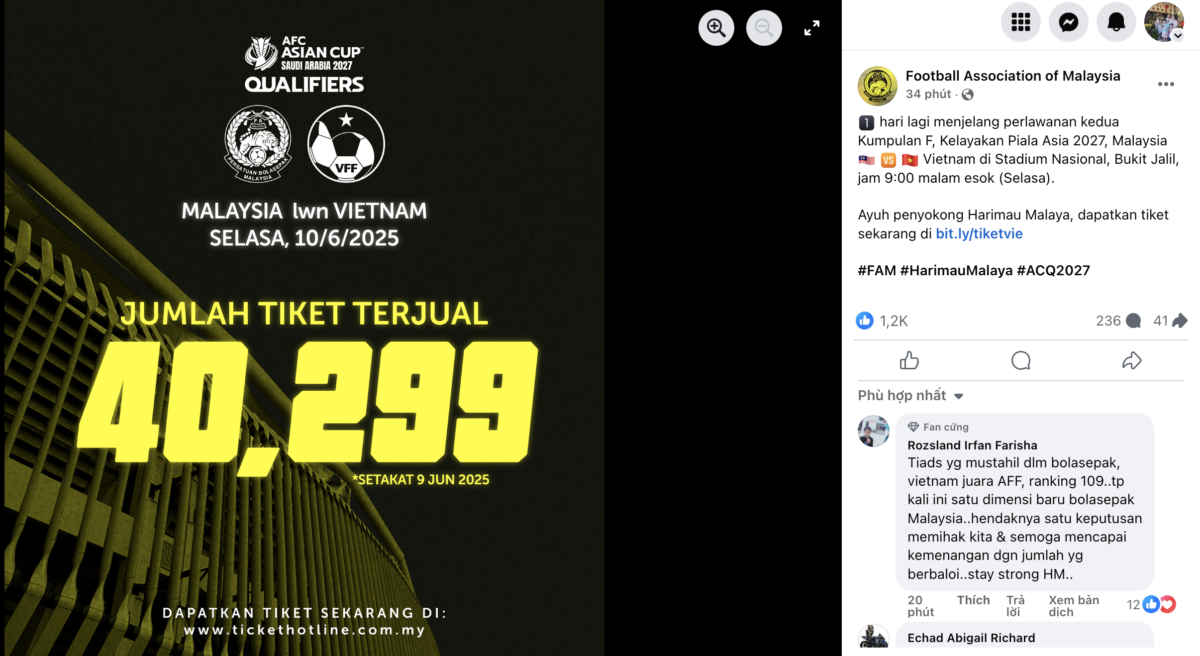 Đội tuyển Việt Nam tập cực vui trên ‘chảo lửa’, sân Bukit Jalil phản ứng kỳ lạ: Vé vẫn ế!- Ảnh 2. Đội tuyển Việt Nam tập cực vui trên ‘chảo lửa’, sân Bukit Jalil phản ứng kỳ lạ: Vé vẫn ế!- Ảnh 2.