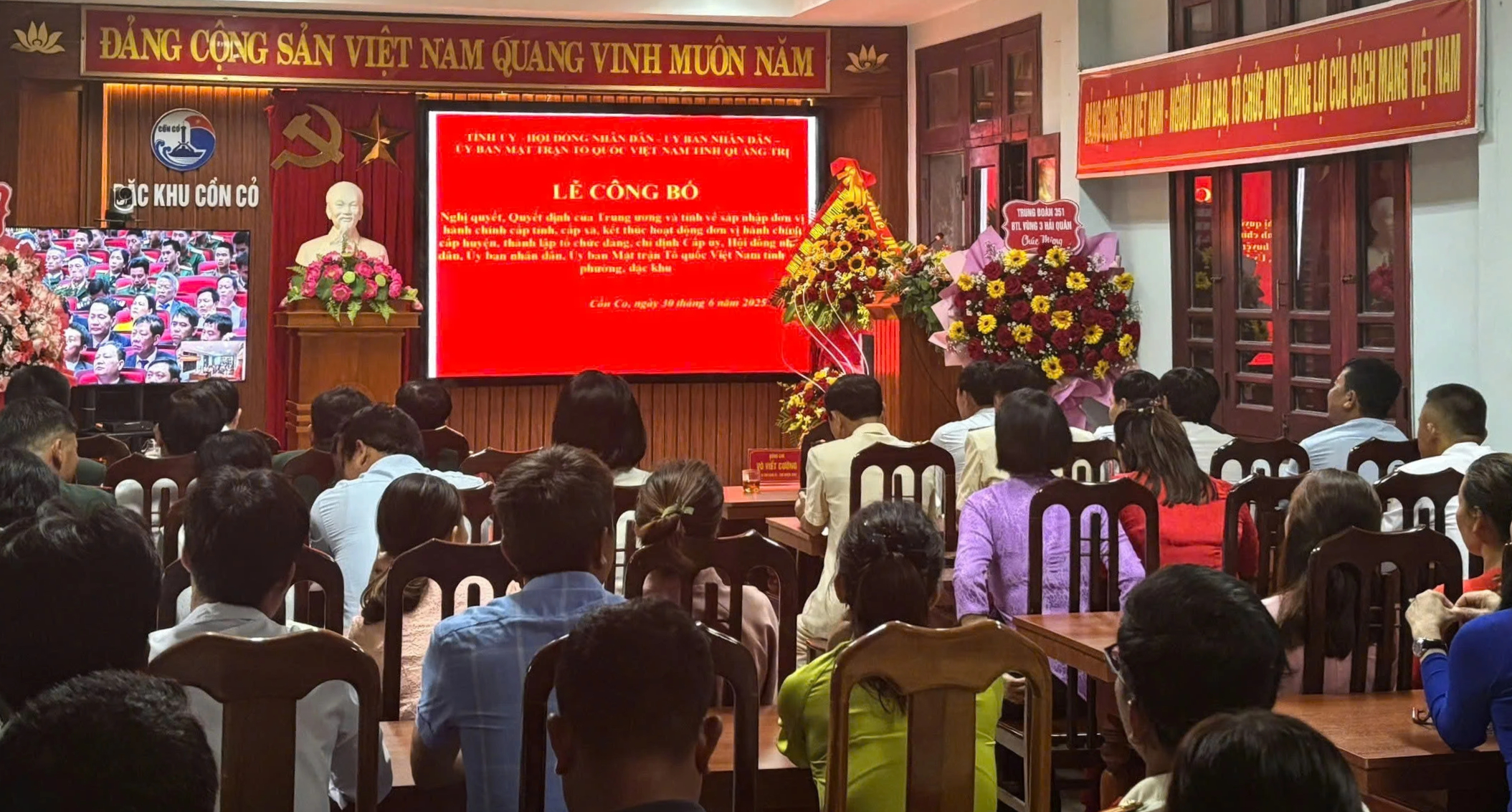 Vùng giáp ranh Bình - Trị cũ trong ngày đầu hình thành tỉnh Quảng Trị mới - Ảnh 4.