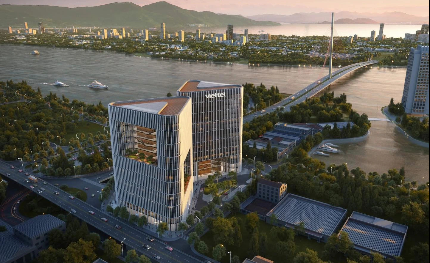 Viettel khởi công 'biểu tượng công nghệ' tại Đà Nẵng, hướng đến trung tâm số miền Trung- Ảnh 1.