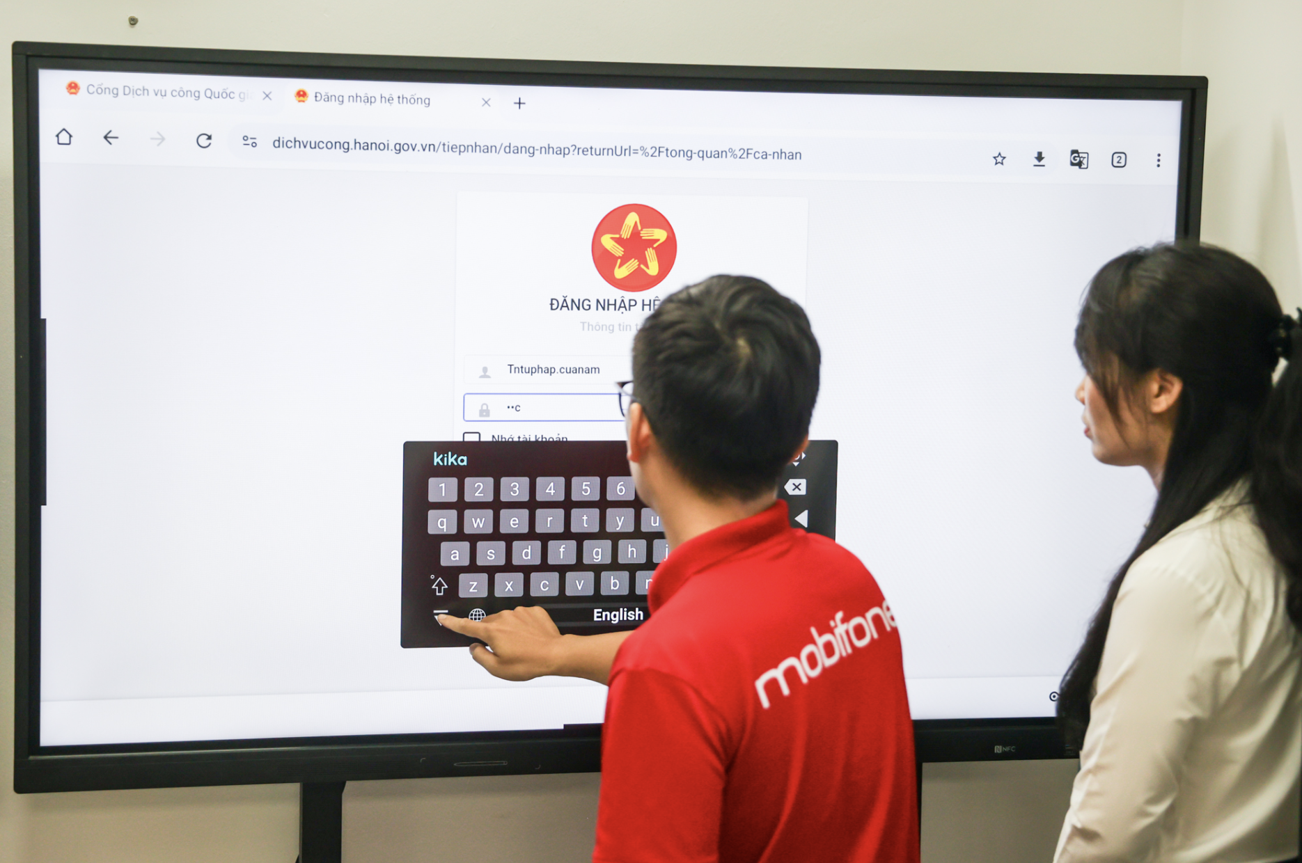 MobiFone triển khai hệ thống giải quyết thủ tục mô hình chính quyền địa phương cấp 2 - Ảnh 1.