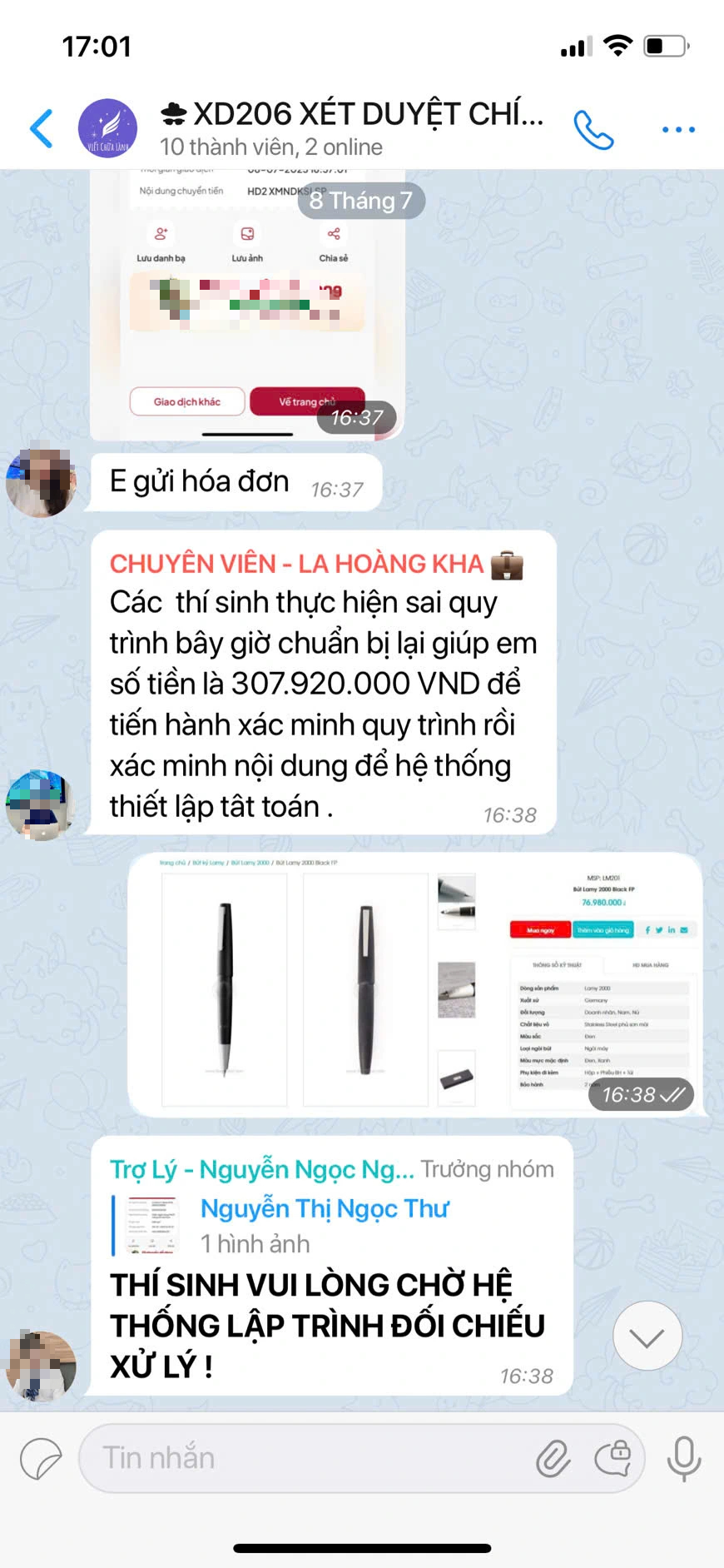 Psychologically manipulated, fell into a scam trap and lost more than 746 million VND - Photo 2. Bị thao túng tâm lý, sập bẫy lừa khiến 'bay' mất hơn 746 triệu đồng- Ảnh 2.