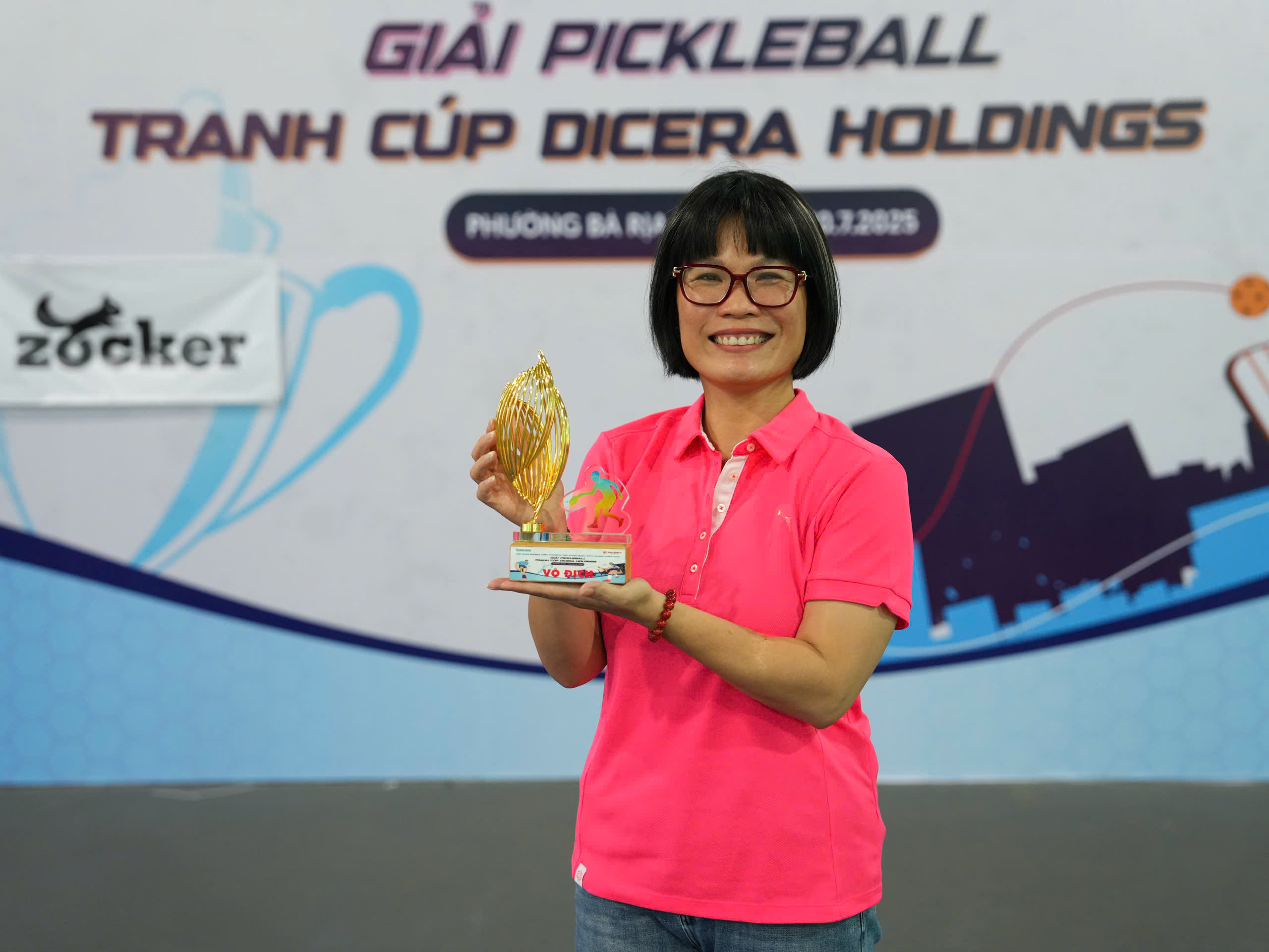 Tranh tài sôi nổi tại giải pickleball tranh cúp DICERA - Ảnh 12.