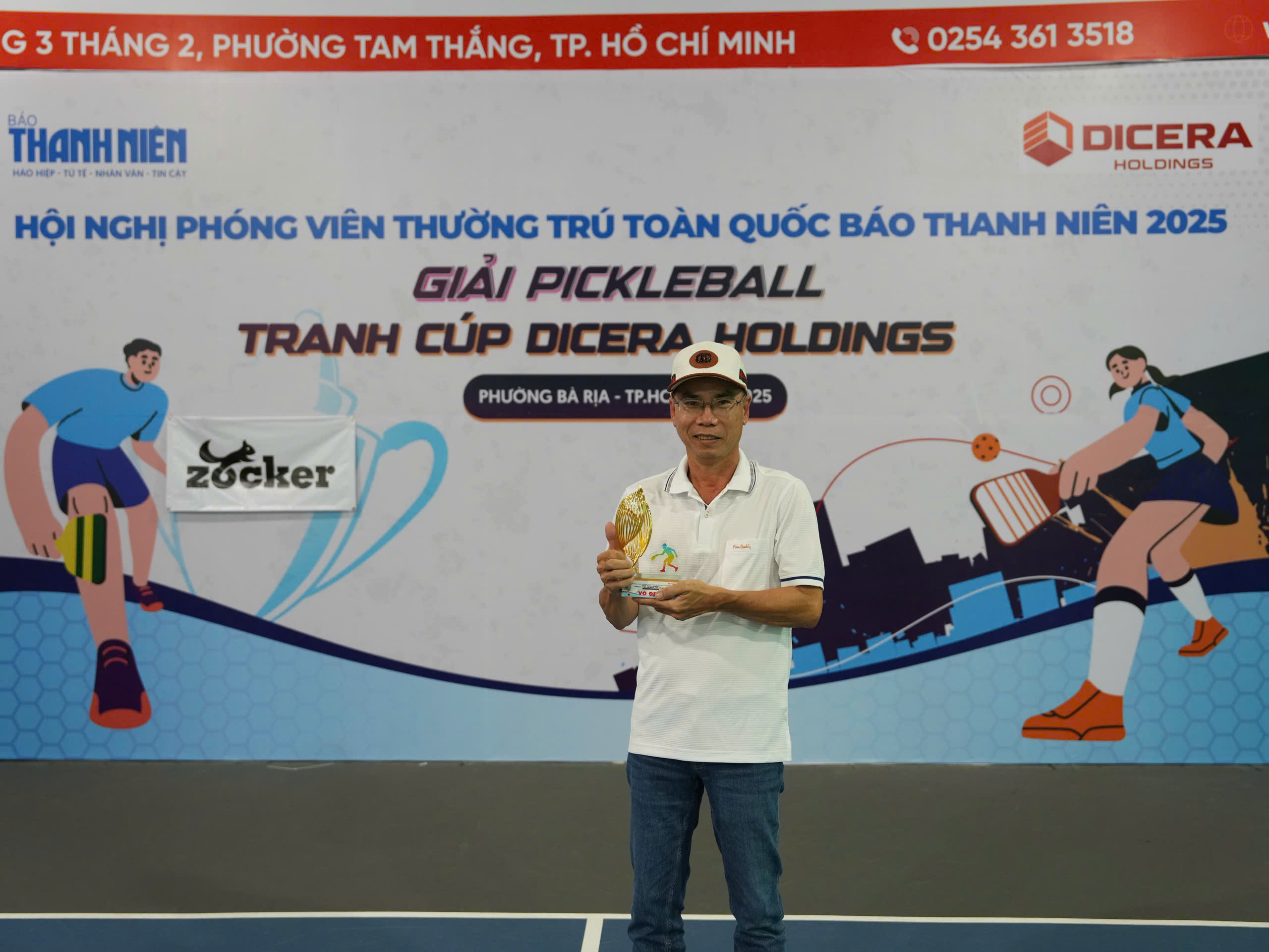 Tranh tài sôi nổi tại giải pickleball tranh cúp DICERA - Ảnh 13.