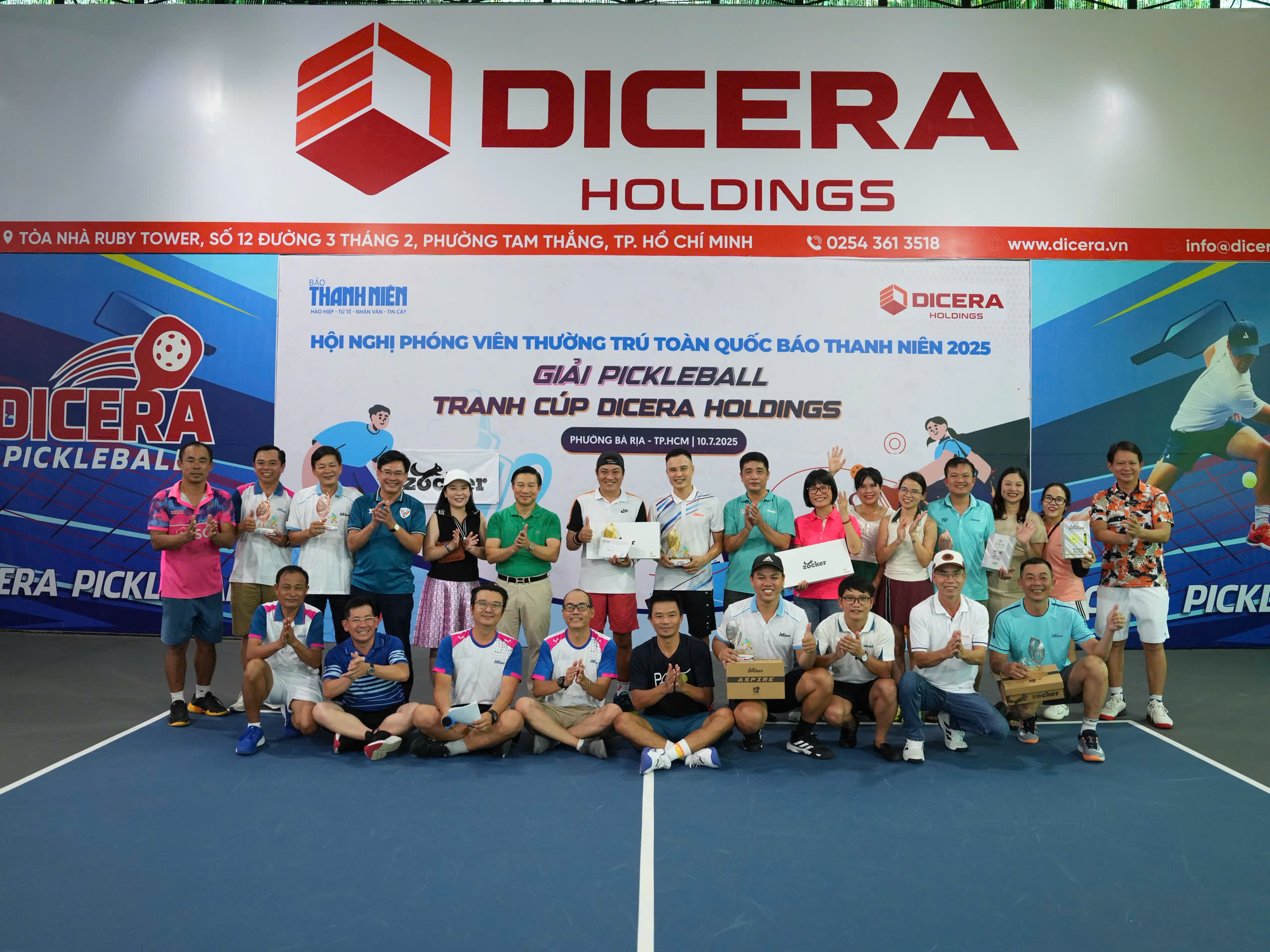 Tranh tài sôi nổi tại giải pickleball tranh cúp DICERA- Ảnh 5. Tranh tài sôi nổi tại giải pickleball tranh cúp DICERA- Ảnh 5.