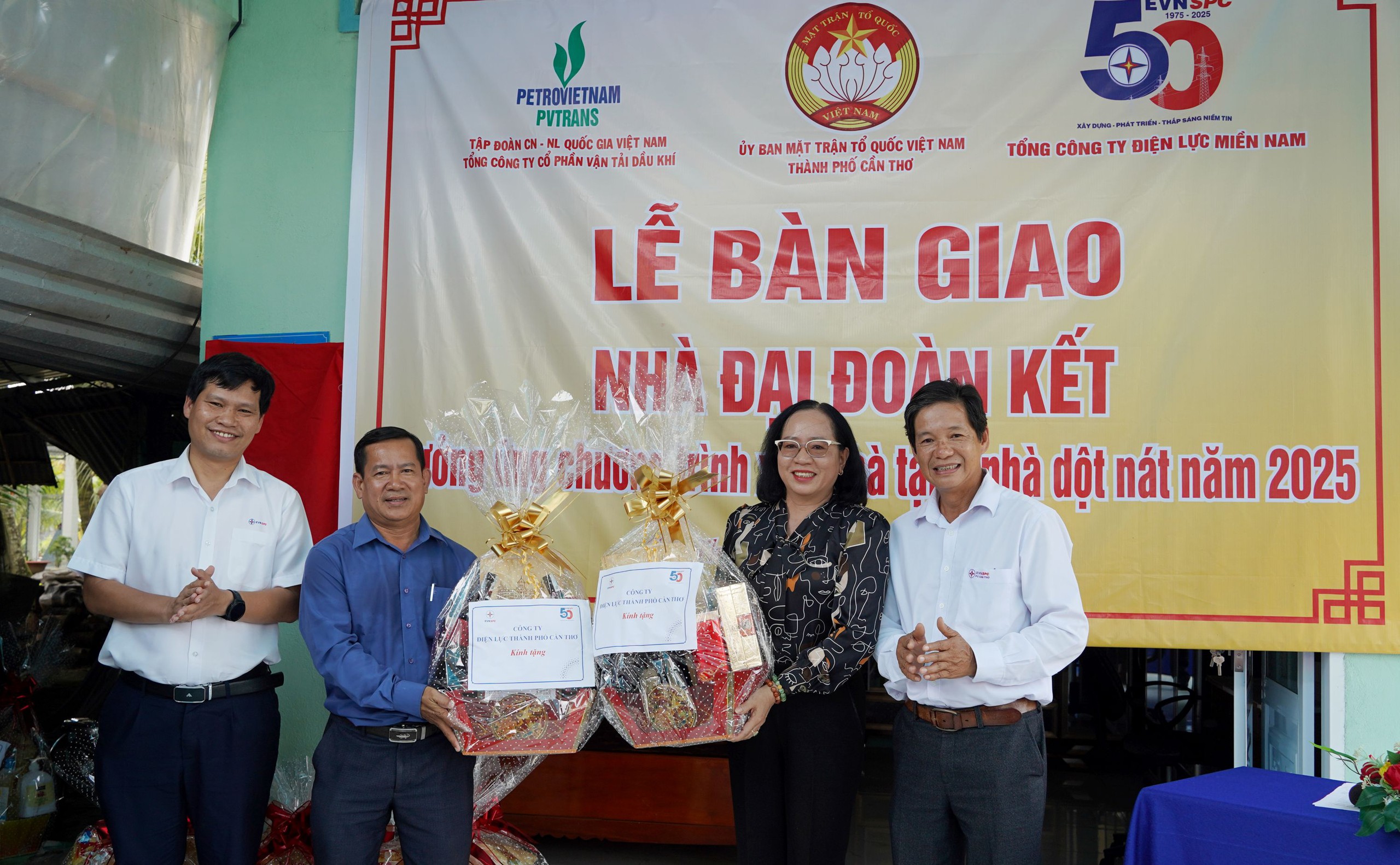 EVNSPC hoàn thành chương trình xóa nhà tạm, nhà dột nát tại Cần Thơ - Ảnh 5.