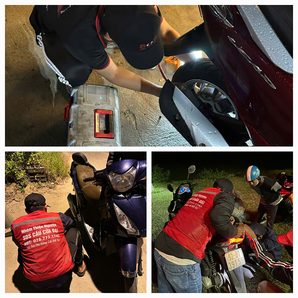 Tysta hjärtan i mörkret - Foto 3. Những tấm lòng thầm lặng trong bóng đêm- Ảnh 3.