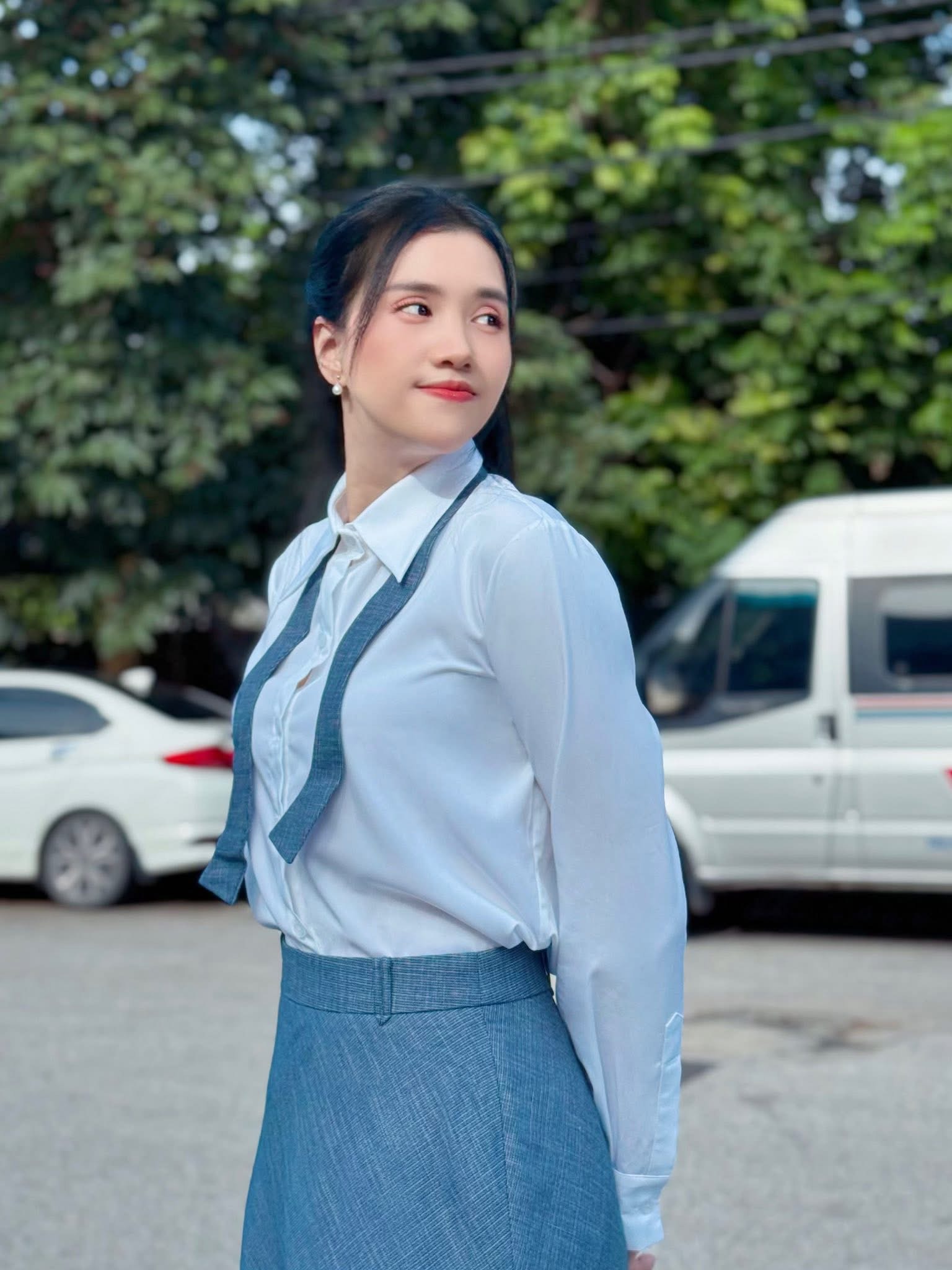 Nhan sắc diễn viên Thanh Hoa - gái xinh gây bão phim Dịu dàng màu nắng - Ảnh 2. Nhan sắc diễn viên Thanh Hoa - gái xinh gây bão phim Dịu dàng màu nắng - Ảnh 2.