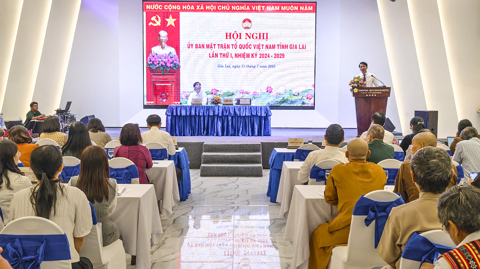 Ra mắt Ban Thường trực UBMTTQ Việt Nam tỉnh Gia Lai, nhiệm kỳ 2024 - 2029 - Ảnh 1.