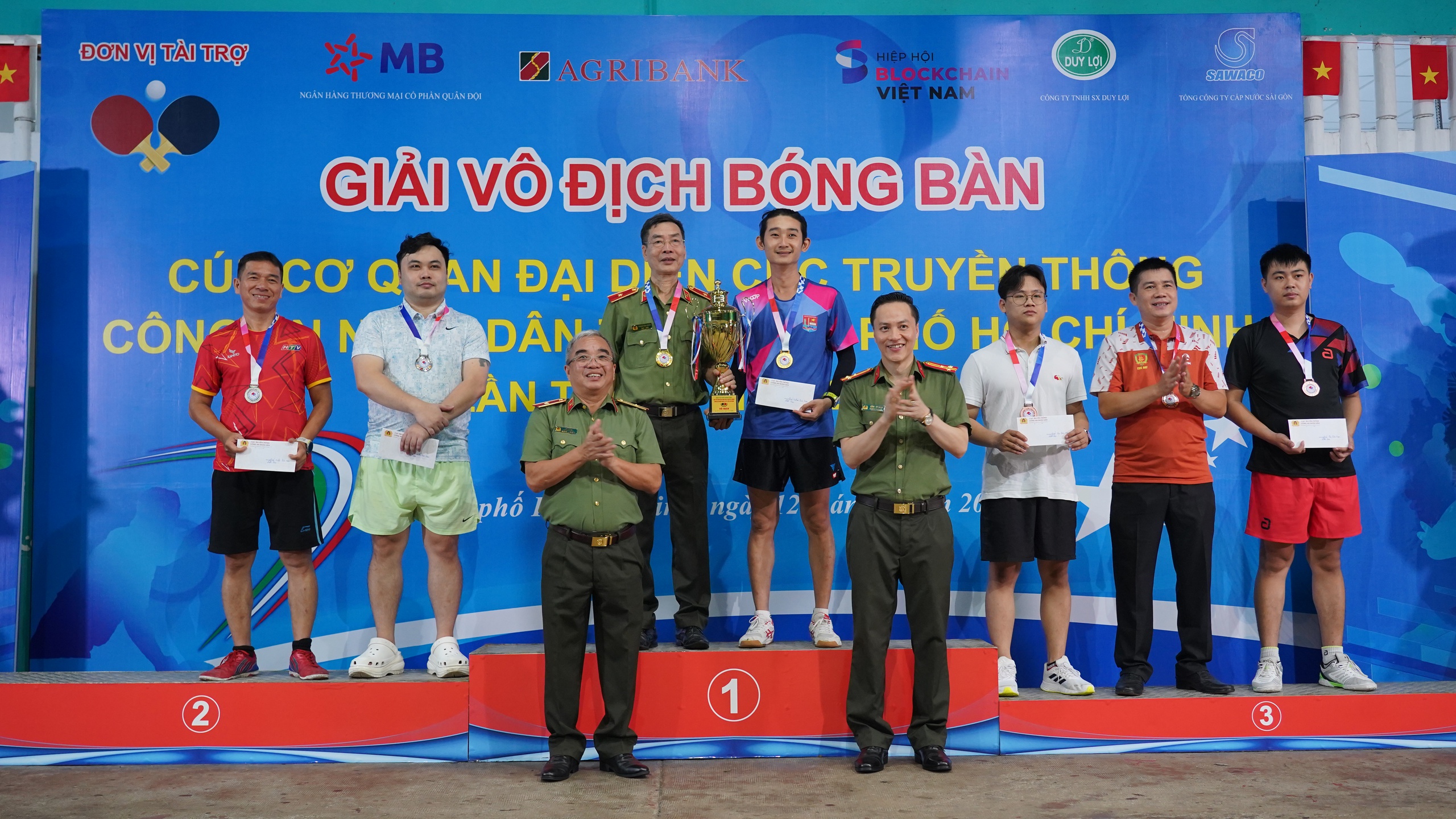 Giải bóng bàn cúp Cơ quan đại diện Cục Truyền thông CAND tại TP.HCM đã tìm ra nhà vô địch- Ảnh 11. Giải bóng bàn cúp Cơ quan đại diện Cục Truyền thông CAND tại TP.HCM đã tìm ra nhà vô địch- Ảnh 11.