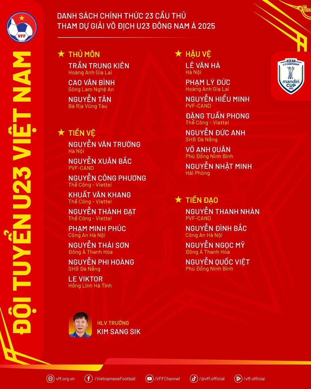 U.23 Việt Nam sẵn sàng săn cúp vô địch tại Indonesia, khán giả không bị ‘đói’ sóng- Ảnh 2. U.23 Việt Nam sẵn sàng săn cúp vô địch tại Indonesia, khán giả không bị ‘đói’ sóng- Ảnh 2.