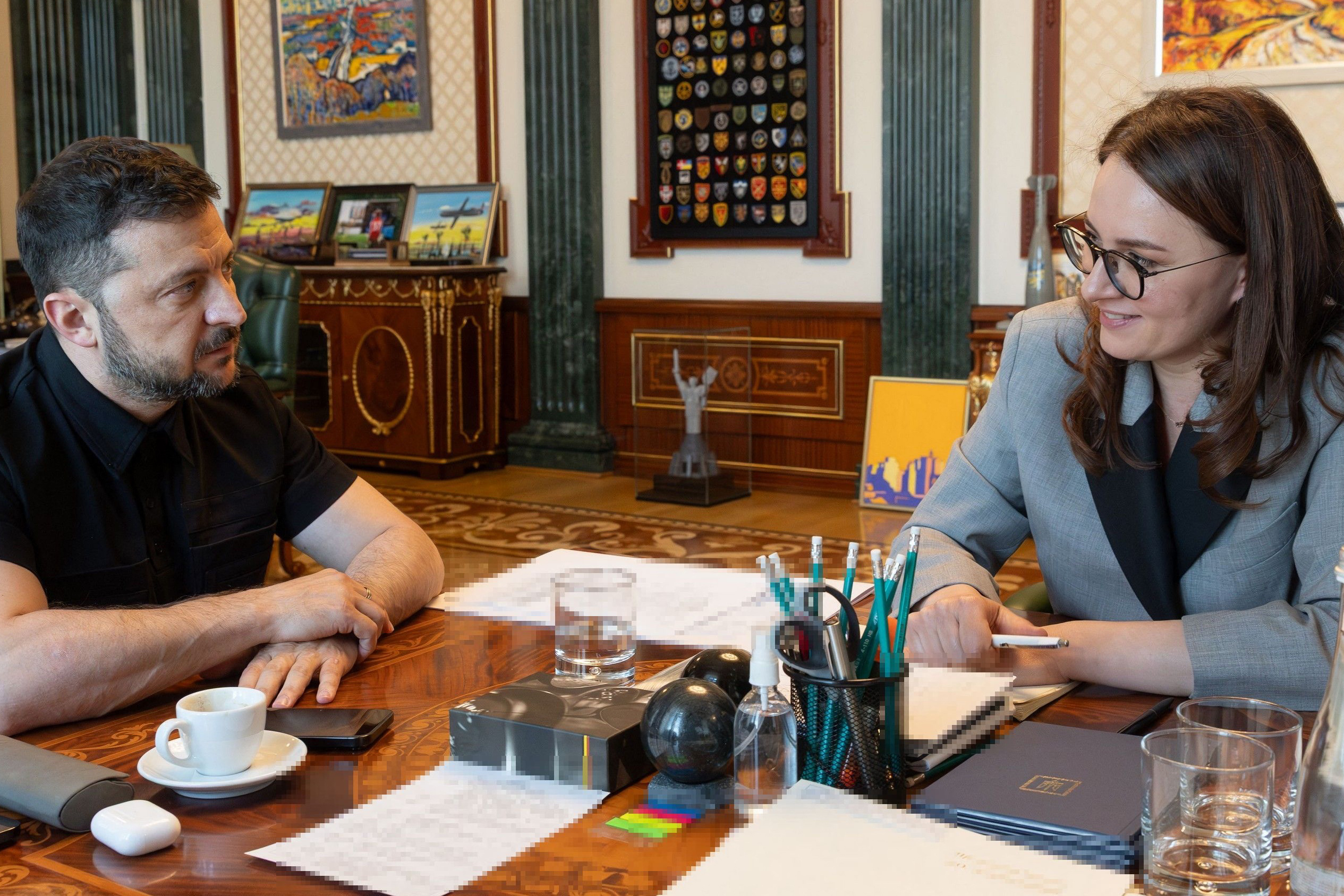 Tổng thống Ukraine Zelensky đề cử Yulia Svyrydenko làm thủ tướng Ukraine - Ảnh 1. Tổng thống Ukraine Zelensky đề cử Yulia Svyrydenko làm thủ tướng Ukraine - Ảnh 1.