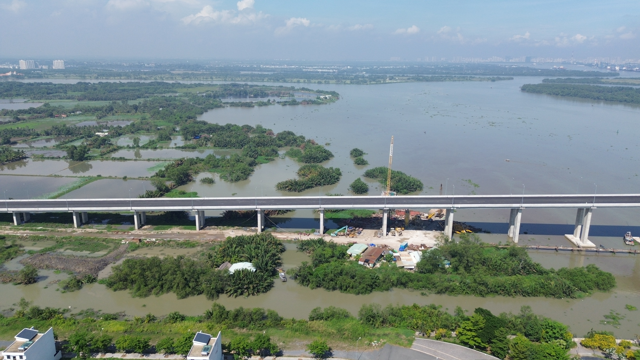 Người dân TP.HCM sắp được đi cầu Nhơn Trạch lớn nhất Vành đai 3 - Ảnh 2. Người dân TP.HCM sắp được đi cầu Nhơn Trạch lớn nhất Vành đai 3 - Ảnh 2.