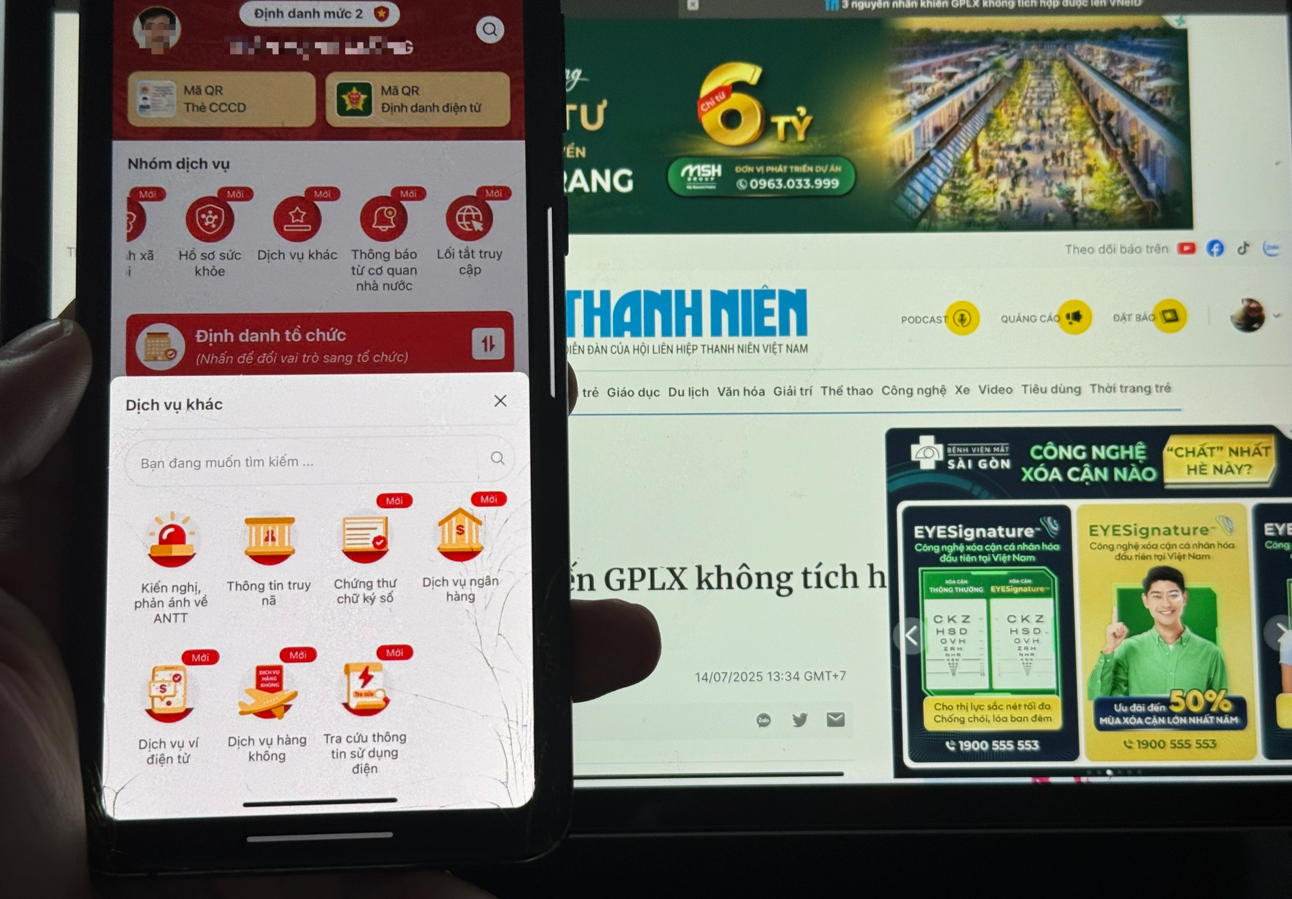 Triển khai hơn 40 tiện ích trên VNeID - Ảnh 1.