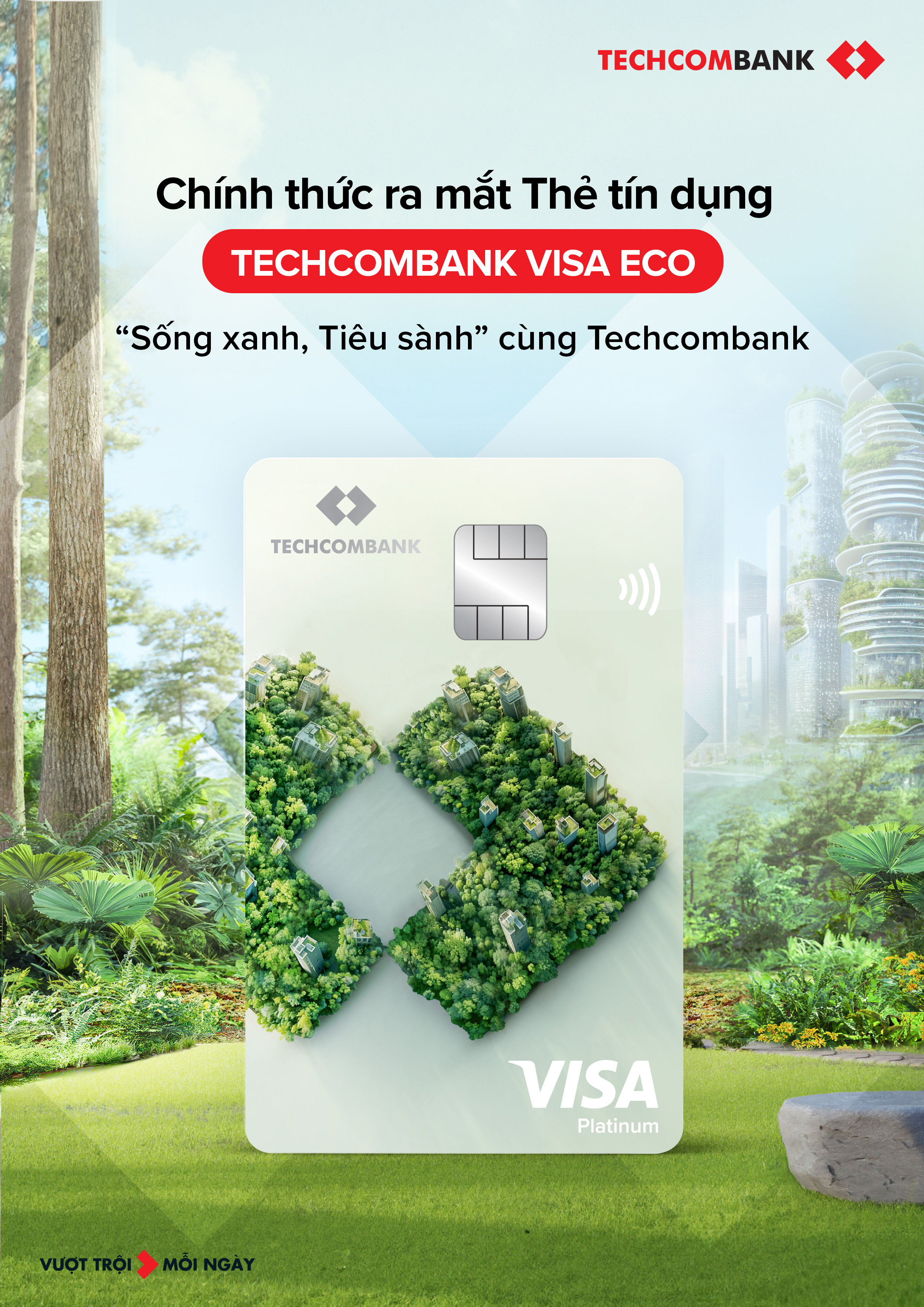 Techcombank ra mắt thẻ tín dụng Techcombank Visa Eco - Ảnh 2.