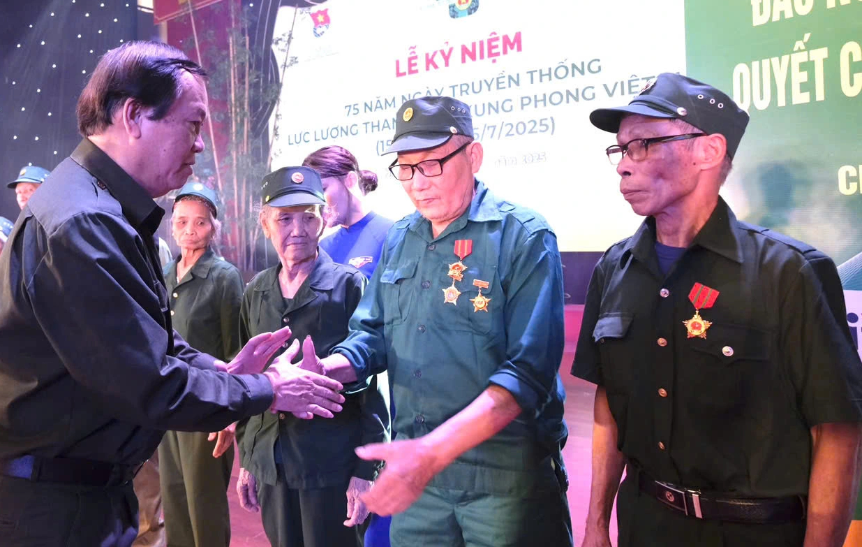 Anh Nguyễn Minh Triết: Thế hệ trẻ luôn tự hào, biết ơn Thanh niên xung phong - Ảnh 3.