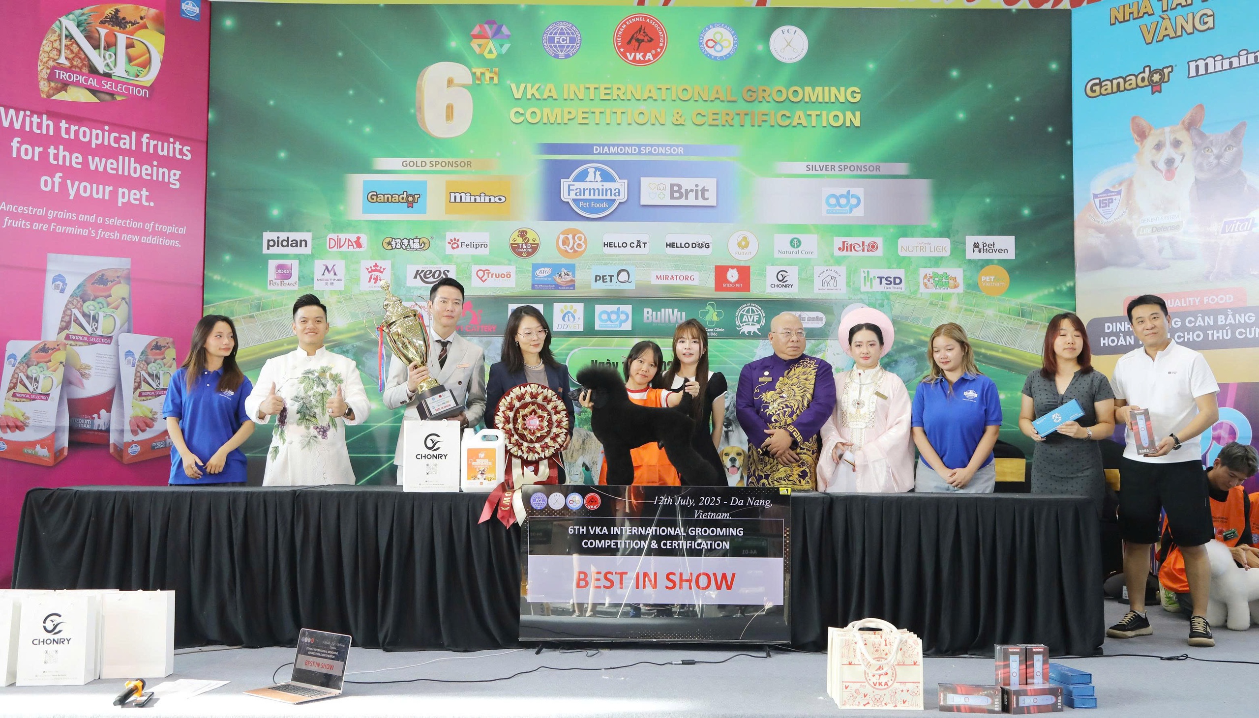 400 chó cảnh quý tham gia tranh tài Chó đẹp quốc tế - Đà Nẵng 2025 - Ảnh 4.