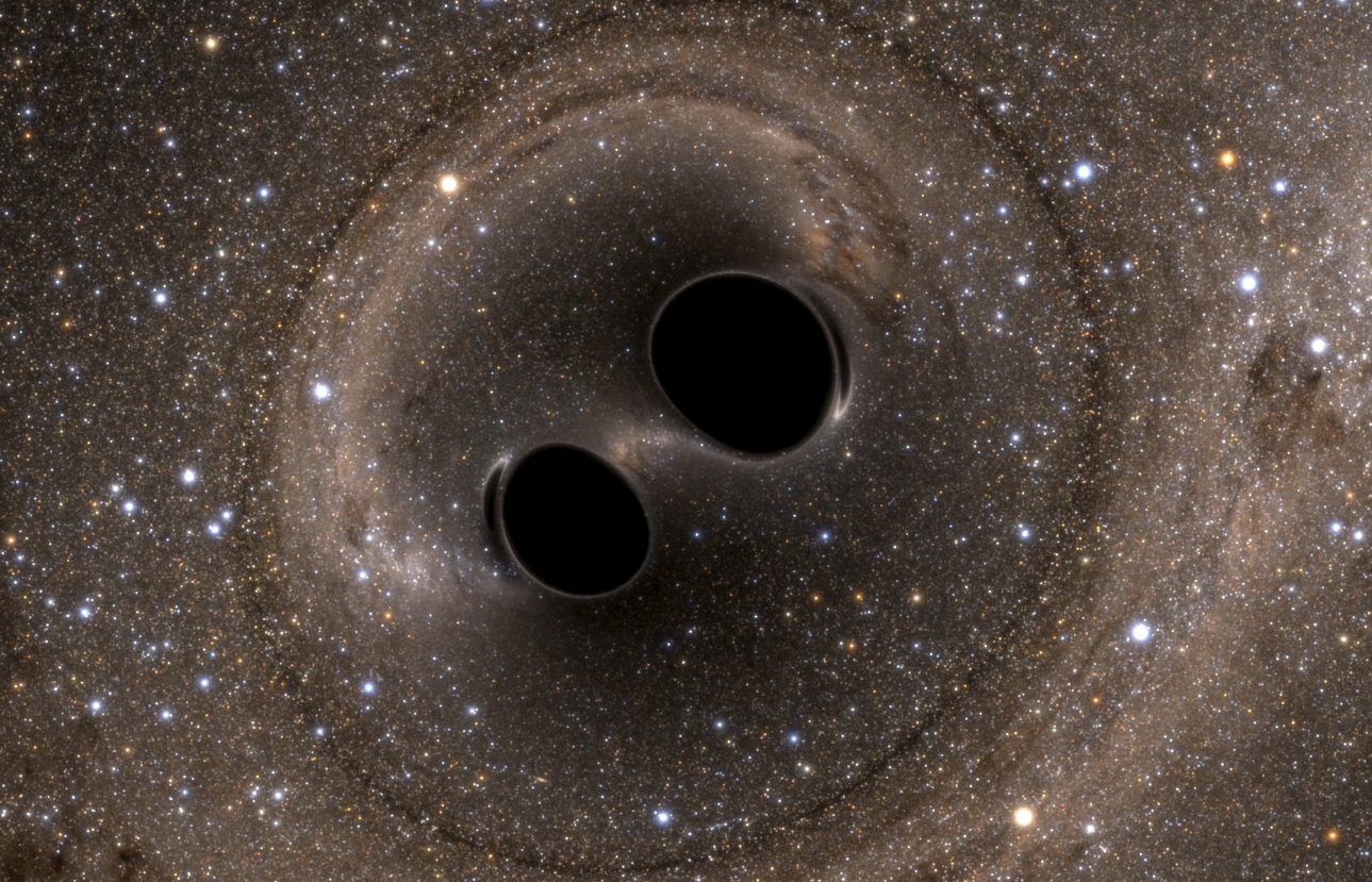 Phát hiện vụ hợp nhất hố đen lớn nhất vũ trụ từ Dải Ngân hà - Ảnh 1. Phát hiện vụ hợp nhất hố đen lớn nhất vũ trụ từ Dải Ngân hà - Ảnh 1.