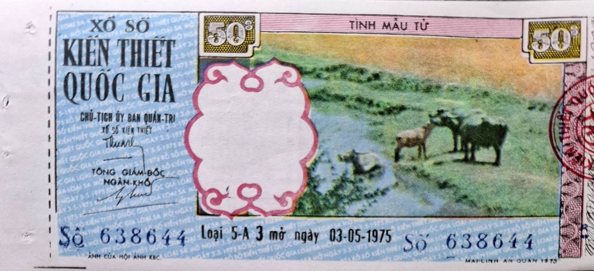 Độc lạ những tờ vé số kiến thiết xưa  - Ảnh 15.