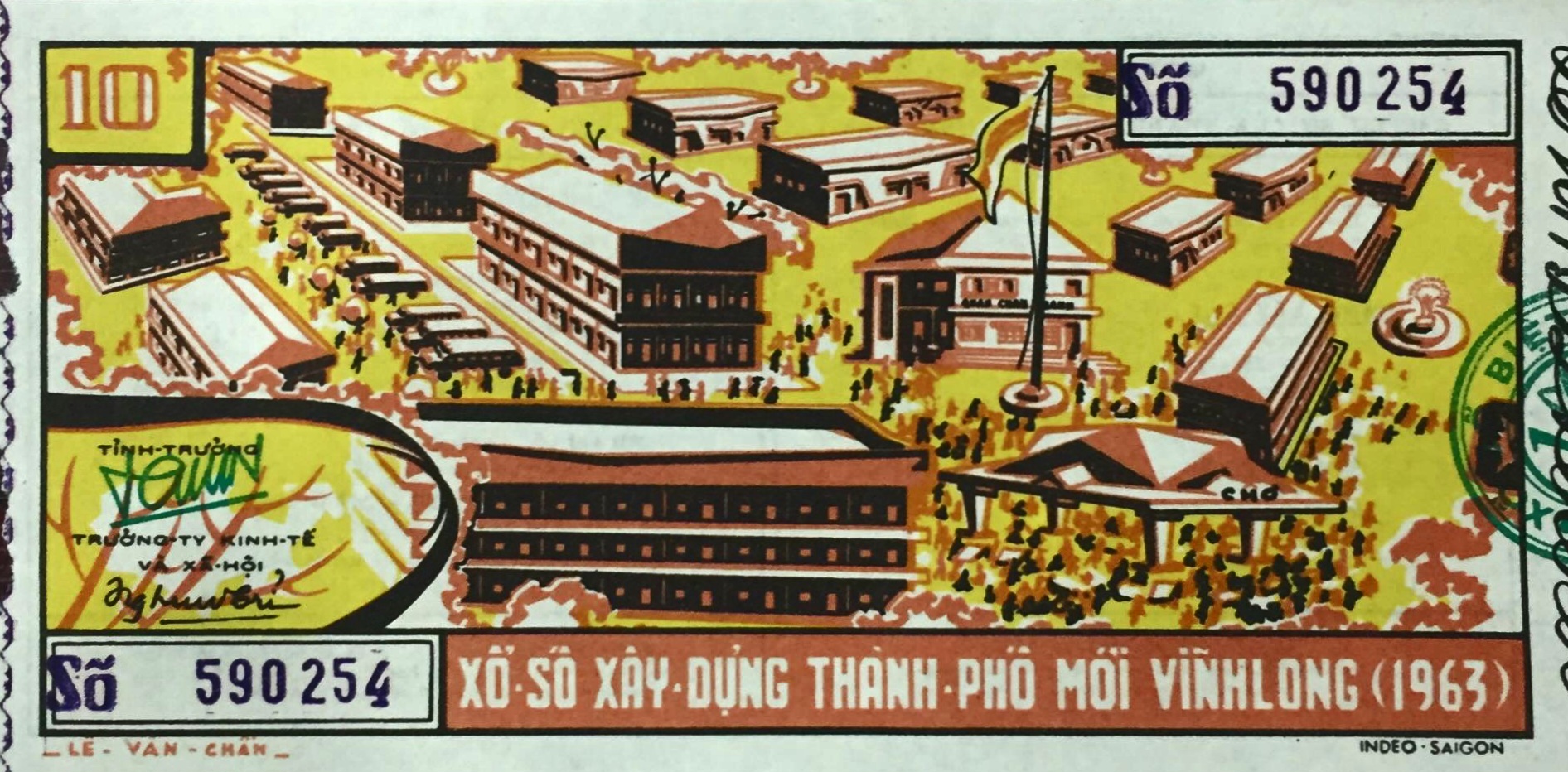 Độc lạ những tờ vé số kiến thiết xưa  - Ảnh 22.