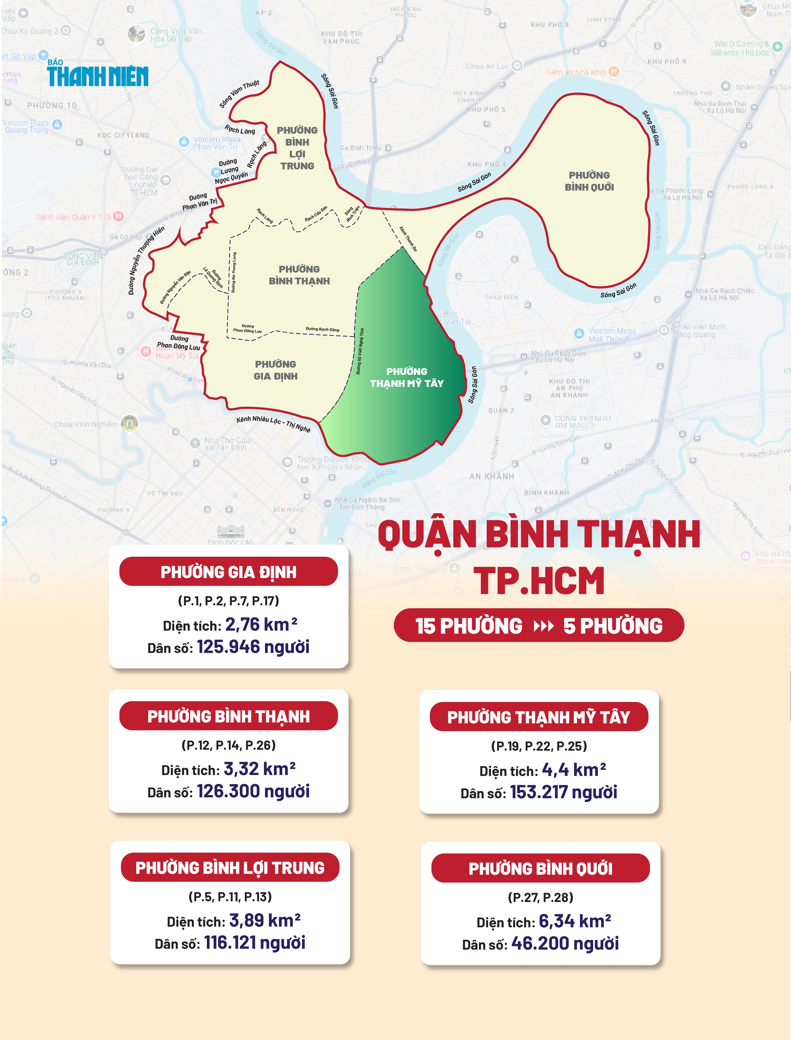 Tên phường xã mới sáp nhập ở TP.HCM: Phường Thạnh Mỹ Tây có có gì mới?- Ảnh 1.