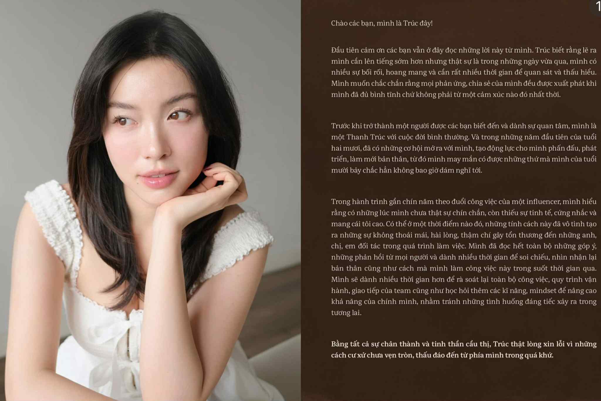 Blogger Lê Hà Trúc xin lỗi sau ồn ào 'phốt' thái độ - Ảnh 1.