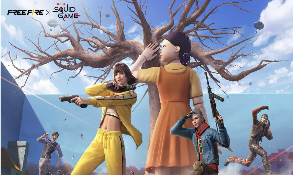 Game thủ trong Garena Free Fire sắp bước vào vũ trụ Squid Game  - Ảnh 1.