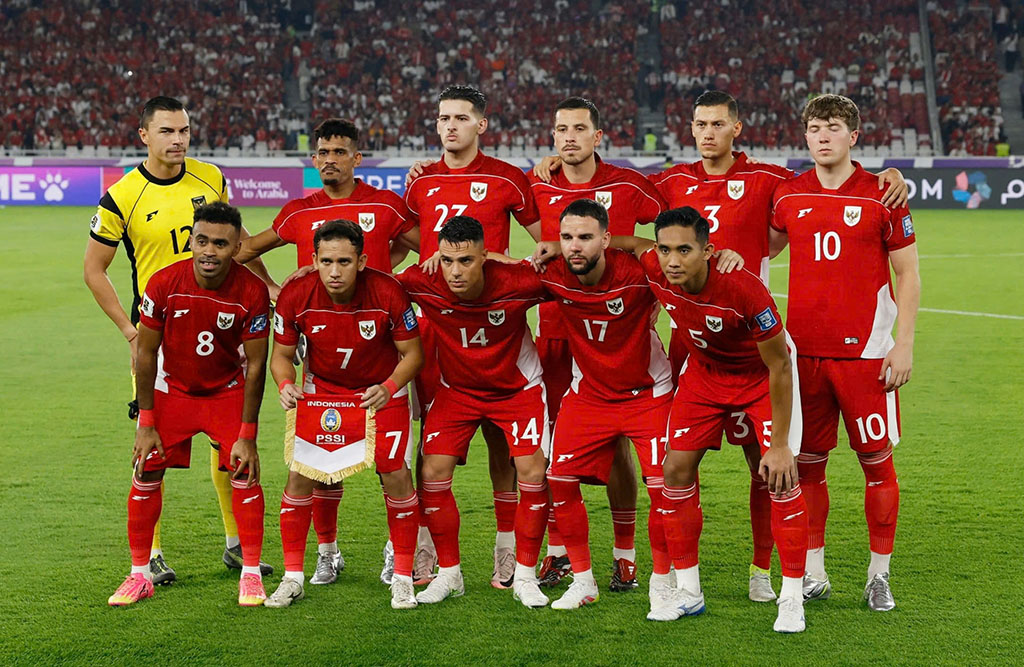 Indonésie sní o lístku na mistrovství světa ve fotbale 2026 - Foto 1. Indonesia mơ vé dự World Cup 2026- Ảnh 1.
