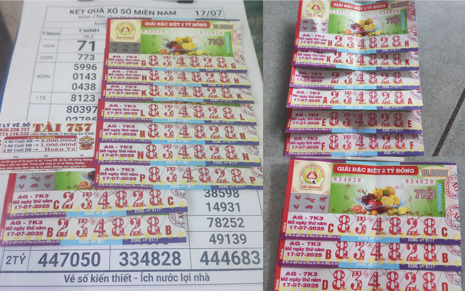 Người phụ nữ ở TP.HCM suýt trúng độc đắc: Đại lý đến nhà đổi thưởng phải quay về vì... - Ảnh 1.
