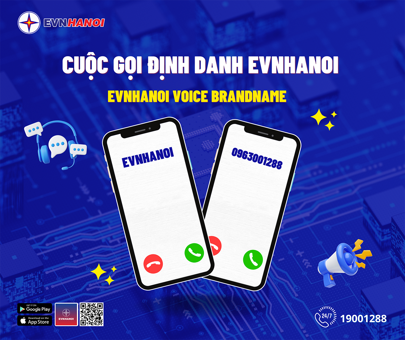 EVNHANOI triển khai cuộc gọi định danh, chống lừa đảo ‘dọa cắt điện’- Ảnh 1. EVNHANOI triển khai cuộc gọi định danh, chống lừa đảo ‘dọa cắt điện’- Ảnh 1.