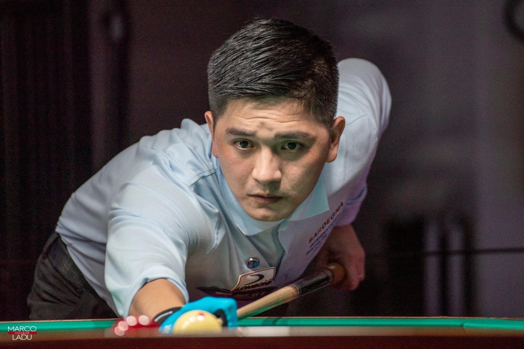 Παγκόσμιο Κύπελλο Μπιλιάρδου: Με συνεχείς σειρές, οι Βιετναμέζοι παίκτες κέρδισαν πειστικά τον εναρκτήριο αγώνα - Φωτογραφία 1. World Cup billiards: Liên tiếp tung sê-ri, cơ thủ Việt Nam thắng thuyết phục trận ra quân- Ảnh 1.