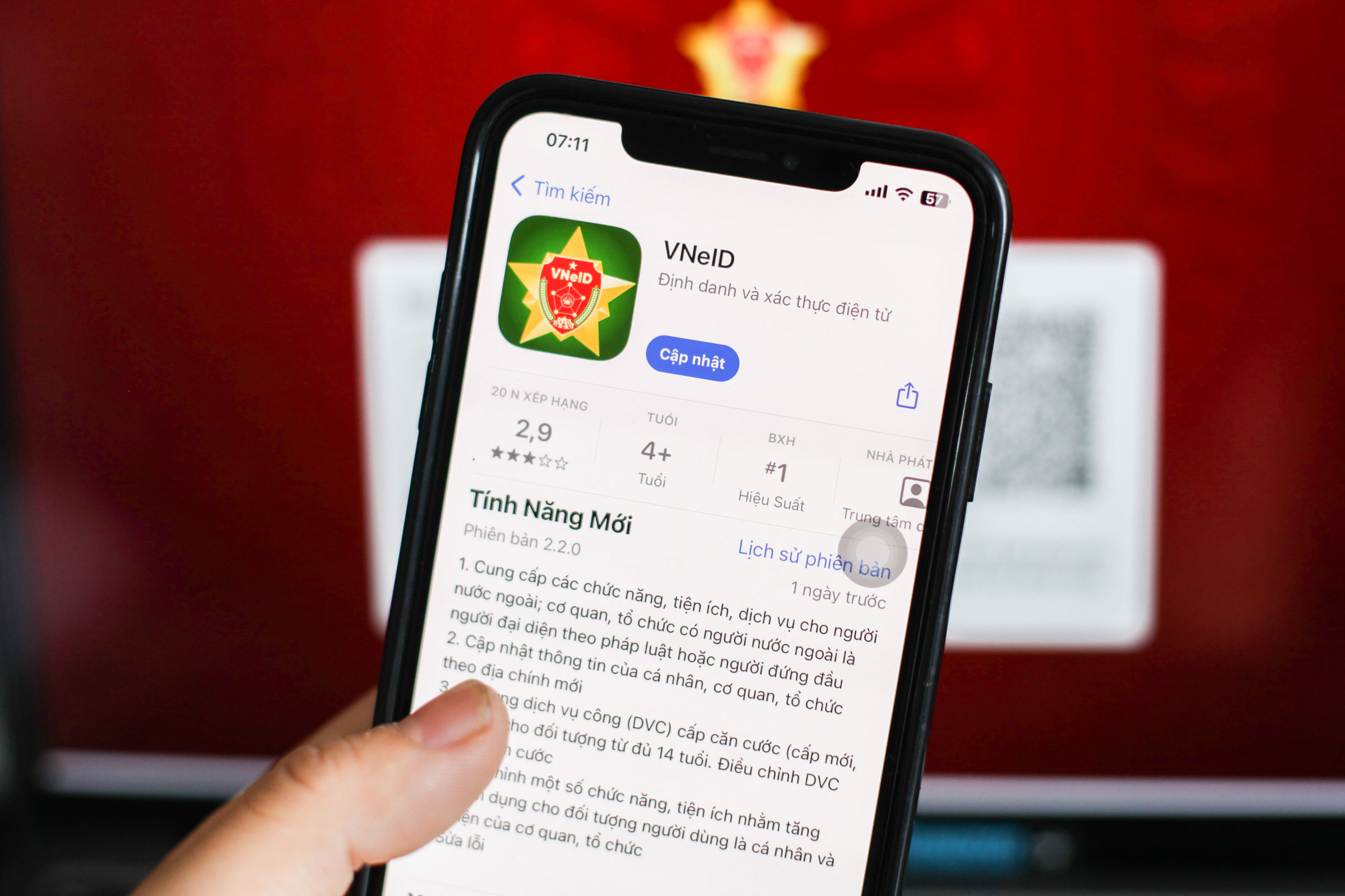 VNeID vừa cập nhật loạt tính năng mới  - Ảnh 1.