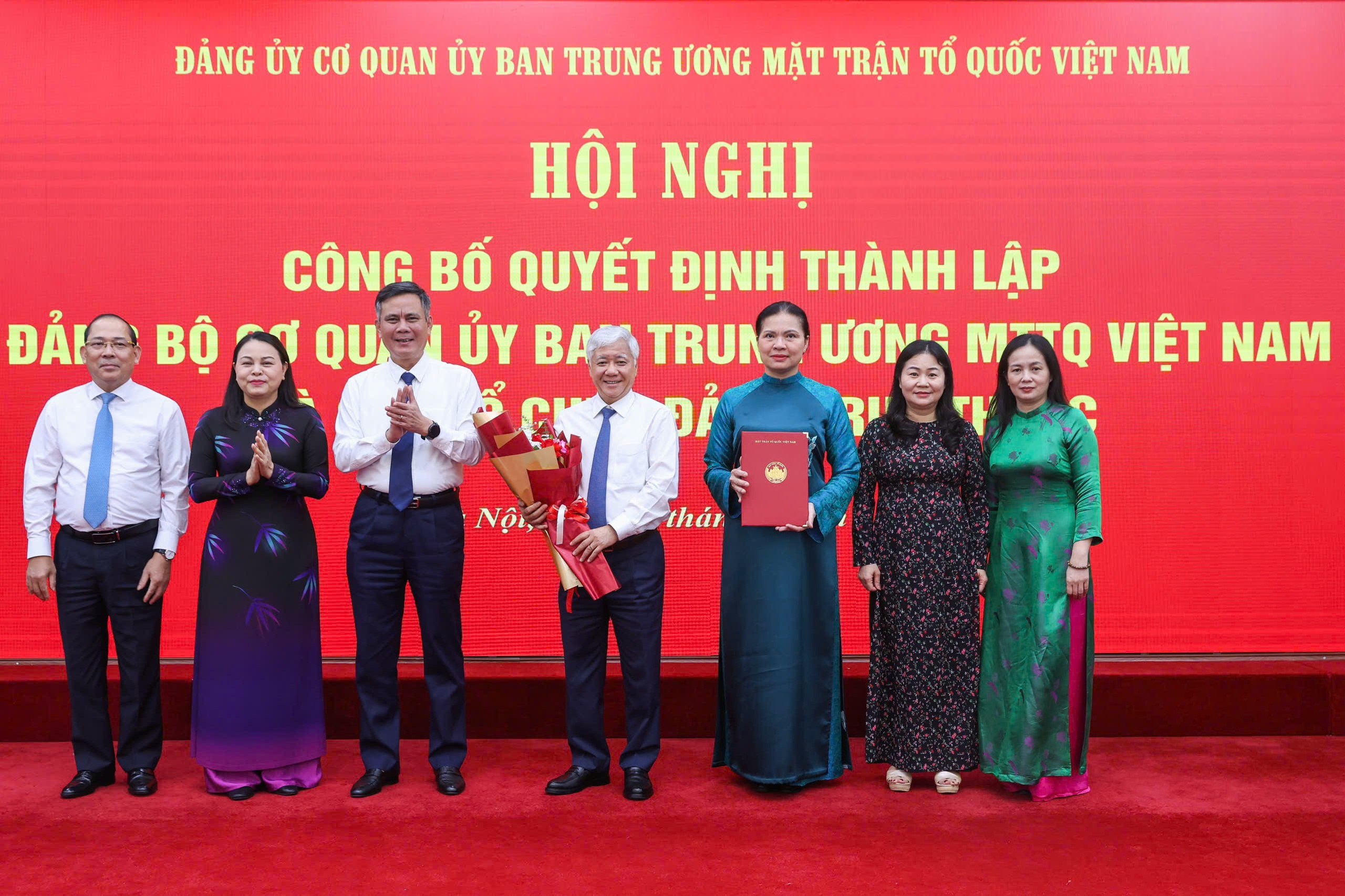Ông Đỗ Văn Chiến làm Bí thư Đảng ủy Cơ quan Ủy ban T.Ư MTTQ Việt Nam - Ảnh 1.