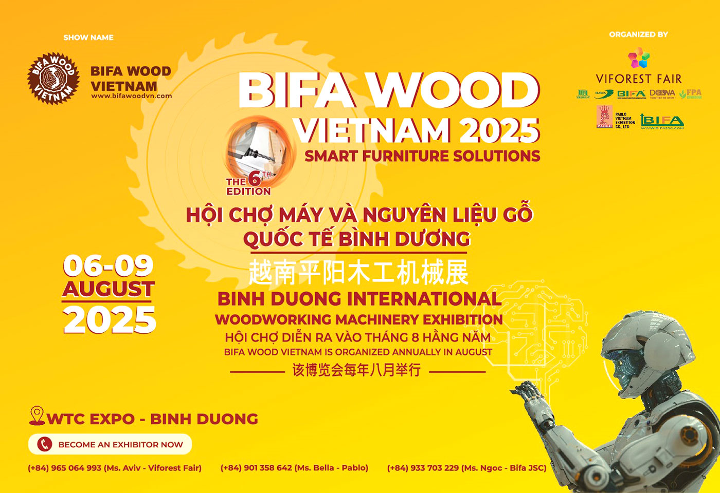 Hơn 1.000 gian hàng trong nước và quốc tế tham dự BIFA WOOD VIỆT NAM 2025- Ảnh 5.