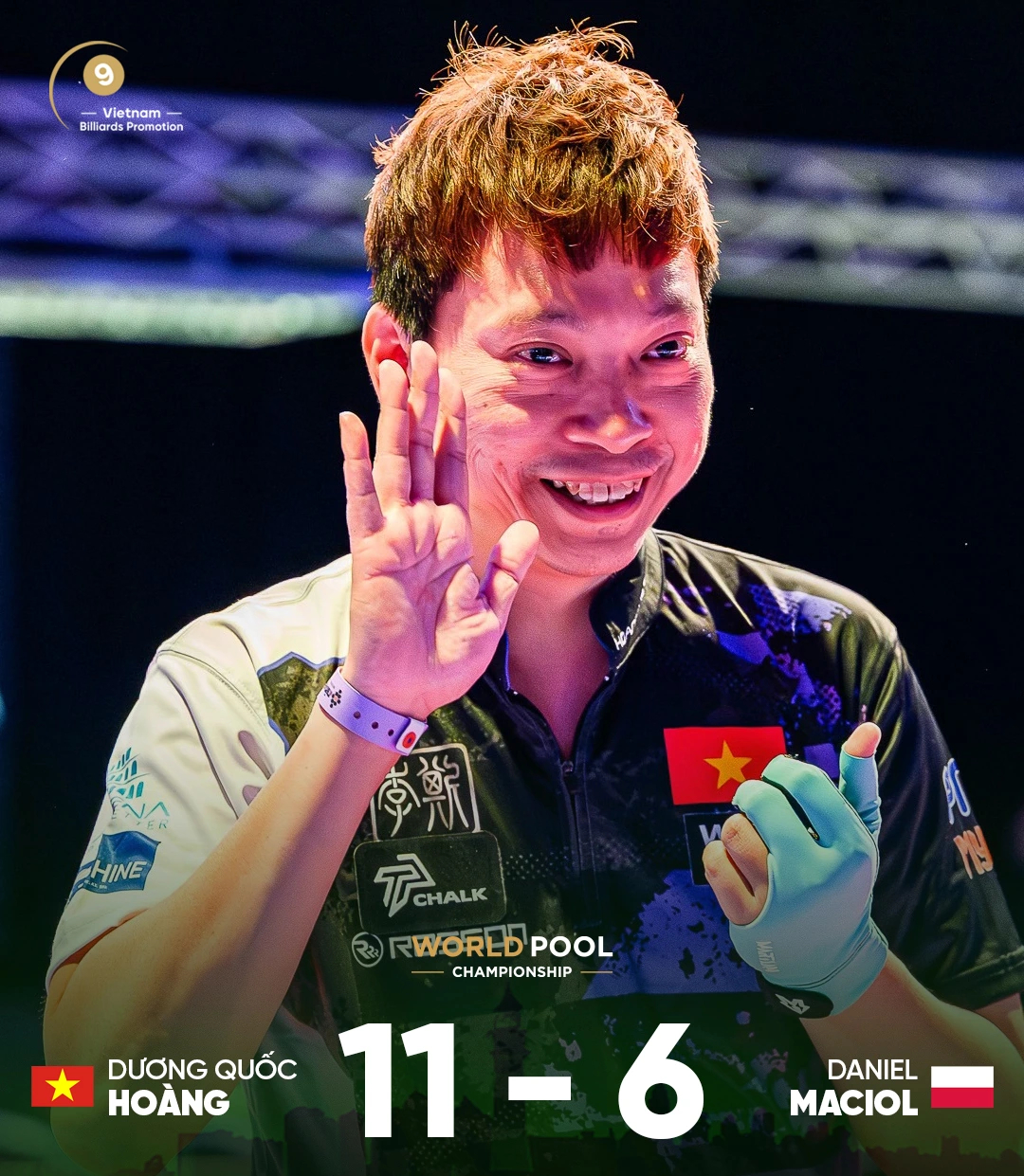 قسمت کا ڈھیر، ہوانگ ساؤ نے پولش چیمپئن کو شکست دی: سیدھے راؤنڈ 32 تک - تصویر 1۔ Duyên nợ chồng chất, Hoàng Sao hạ nhà vô địch Ba Lan: Thẳng tiến vòng 32- Ảnh 1.