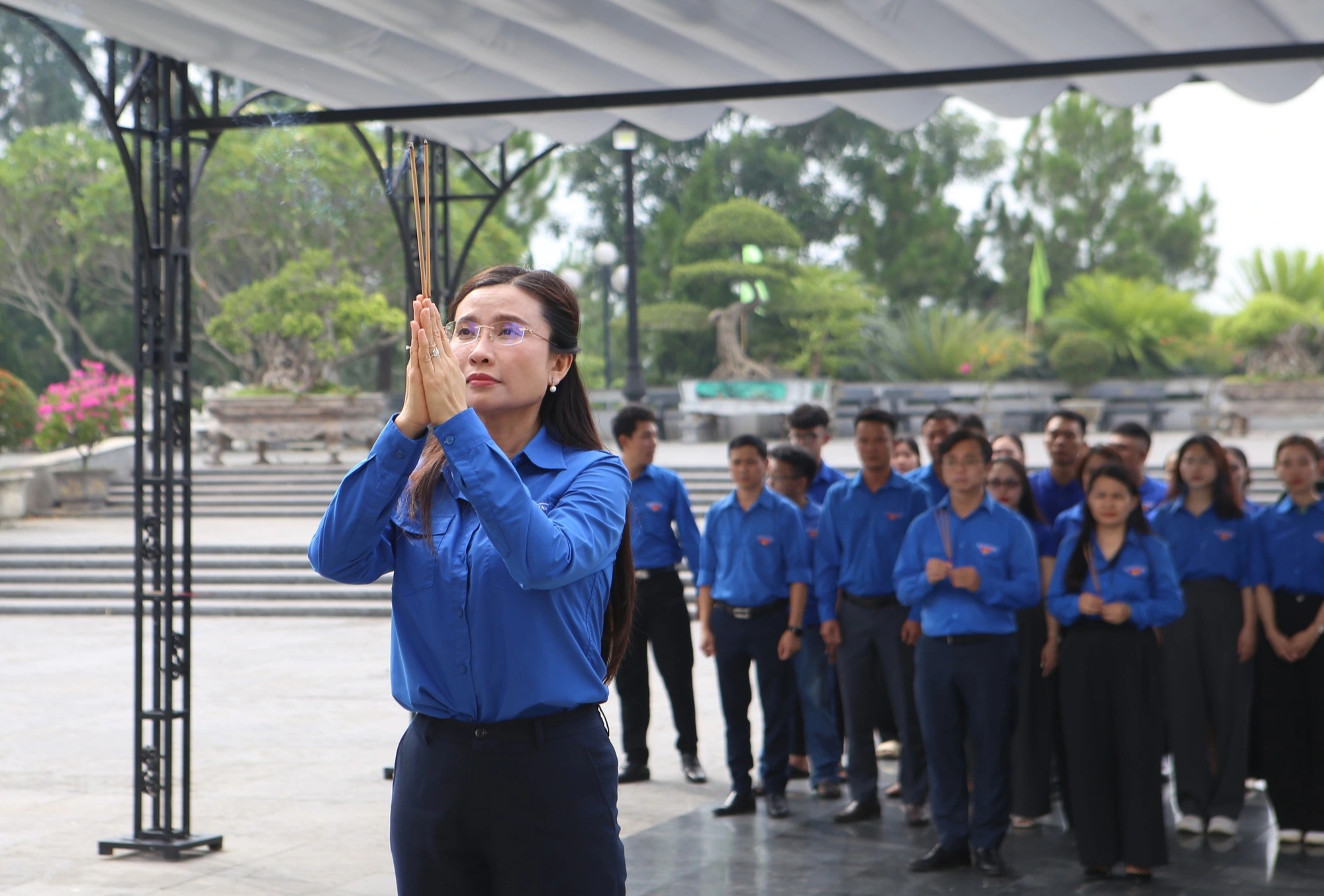 Tuổi trẻ hướng về địa chỉ đỏ, lan tỏa tinh thần cống hiến và sẻ chia - Ảnh 4.