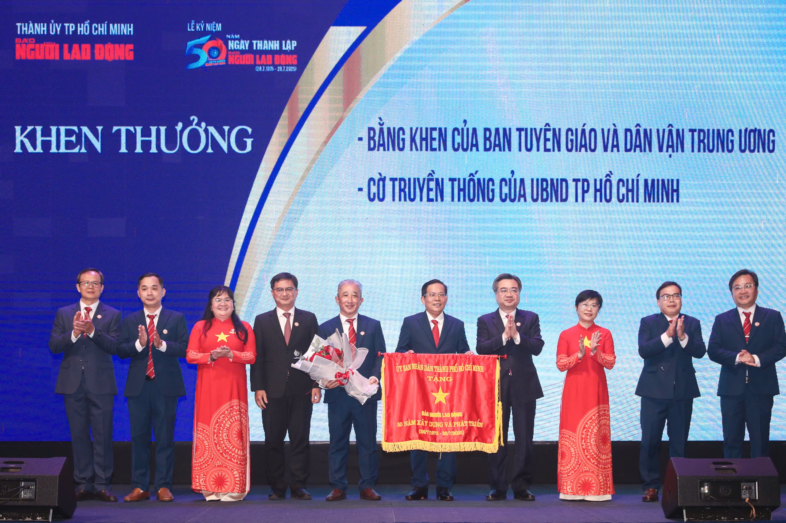 Báo Người Lao Động kỷ niệm 50 năm thành lập - Ảnh 4.
