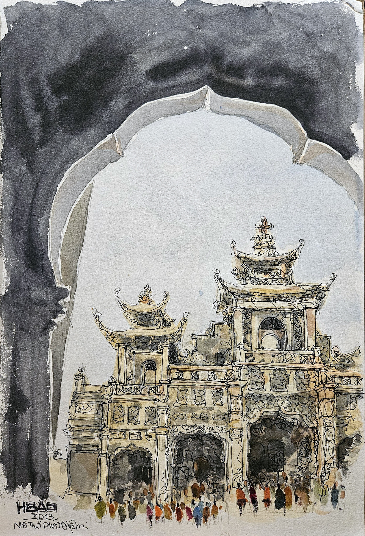 Phat Diem - gereja batu paling megah di Vietnam - Foto 8. Phát Diệm - nhà thờ đá kỳ vĩ nhất Việt Nam- Ảnh 8.