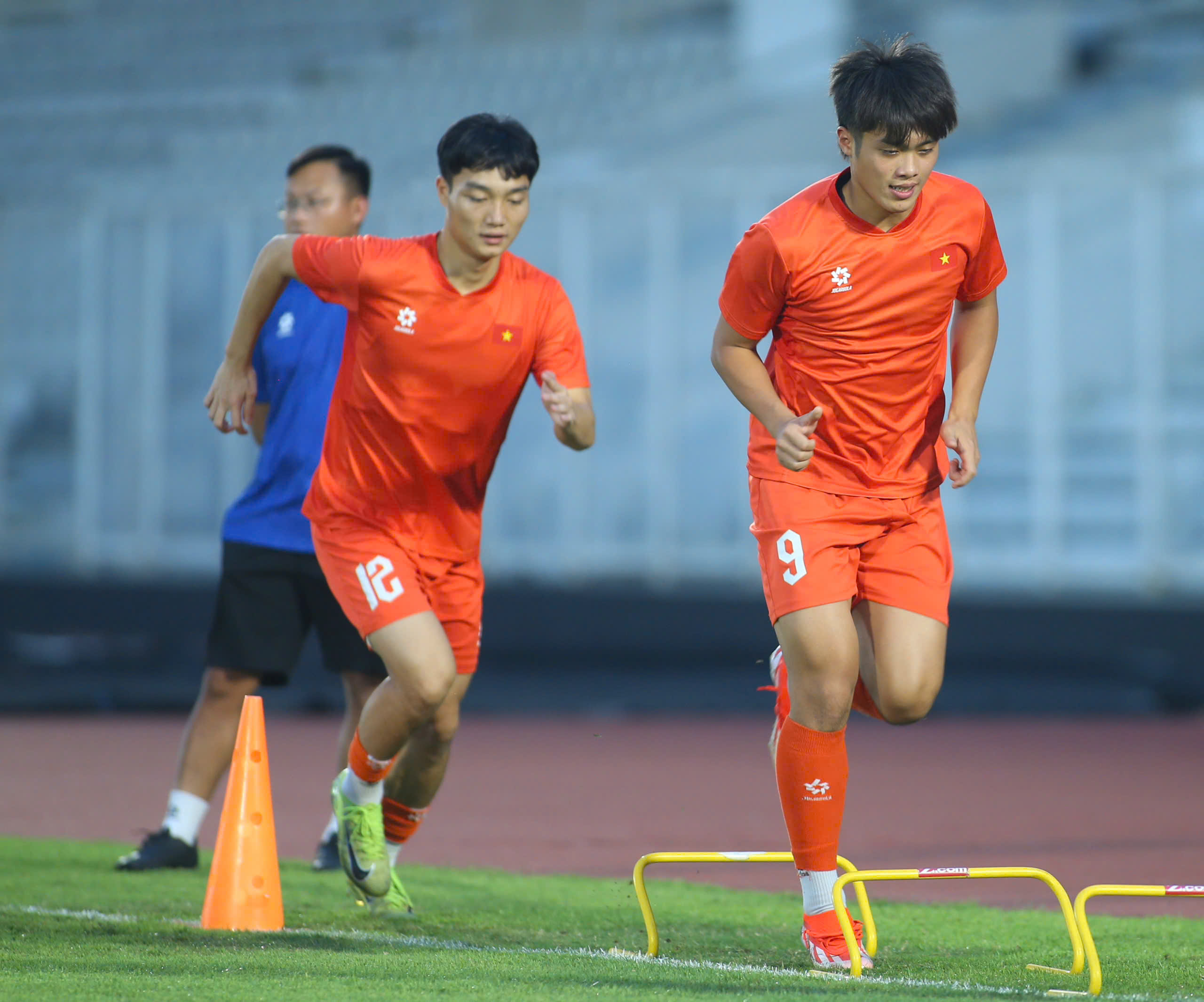 U.23 Việt Nam rèn chiến thuật trước chung kết, Đình Bắc không sợ áp lực sân khách U.23 Việt Nam rèn chiến thuật trước chung kết, Đình Bắc không sợ áp lực sân khách