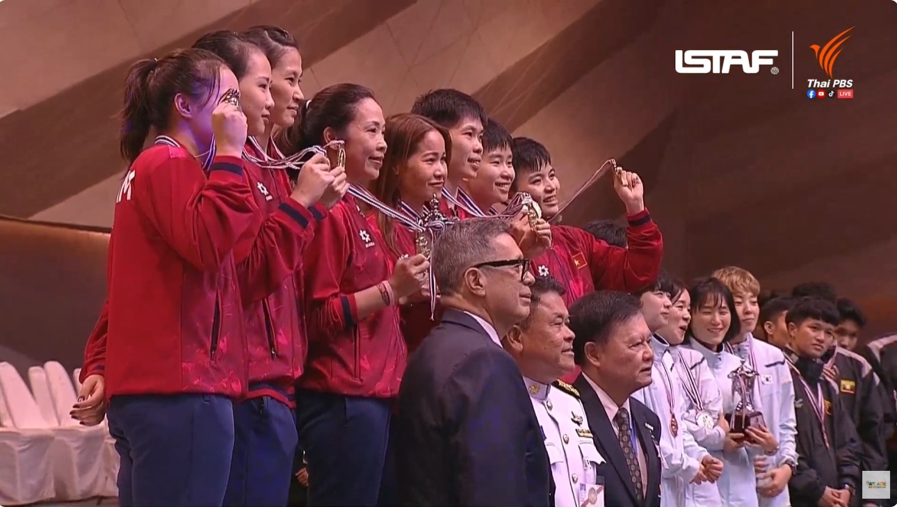 Berapa banyak hadiah uang yang dimenangkan tim sepak takraw wanita Vietnam saat mereka memenangkan kejuaraan dunia? - Foto 1. Đội cầu mây nữ Việt Nam vô địch thế giới được bao nhiêu tiền thưởng?- Ảnh 1.