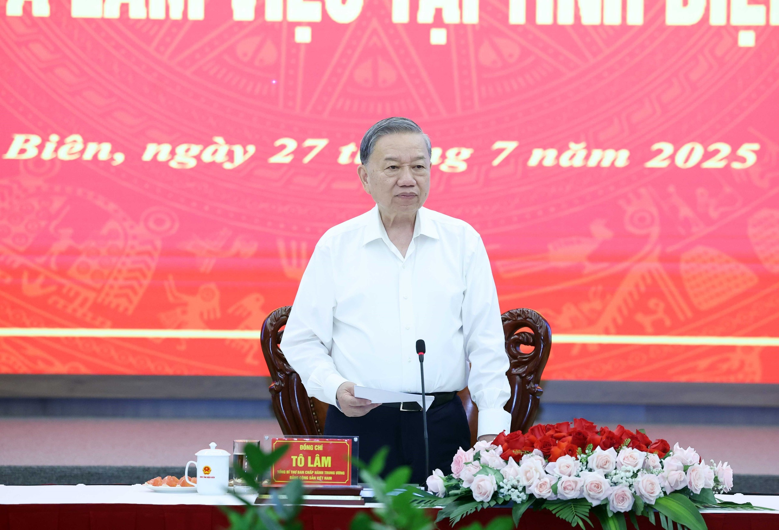 Tổng Bí thư: 'Hơn lúc nào hết cần Điện Biên biết mơ lớn, dám hành động lớn'- Ảnh 1.