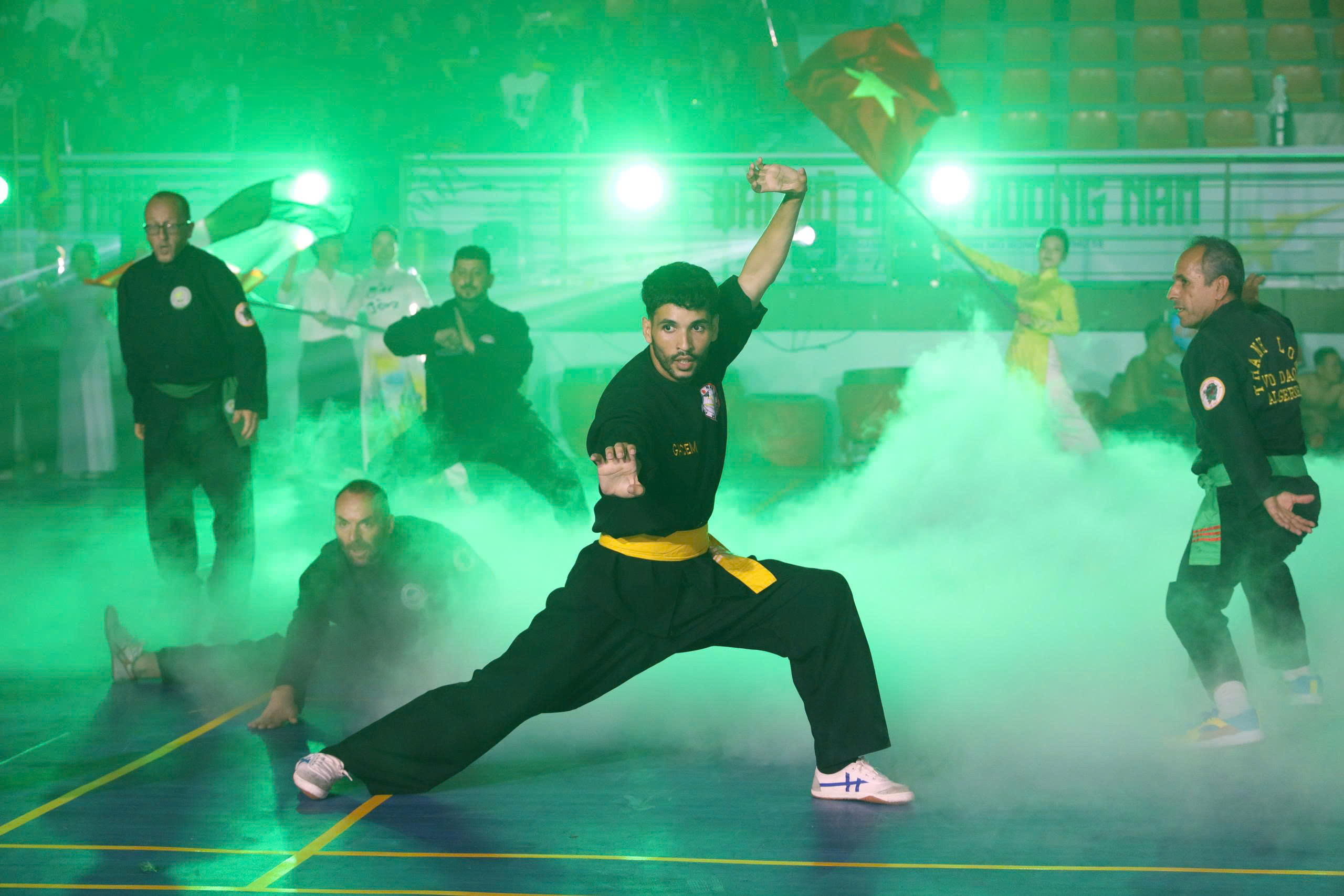 មោទនភាពចំពោះគុណបំណាច់នៃសិល្បៈក្បាច់គុនវៀតណាមនៅមហោស្រពក្បាច់គុនបុរាណអន្តរជាតិនៅទីក្រុងហូជីមិញ - រូបថត ៨. Tự hào tinh hoa võ Việt tại Liên hoan quốc tế Võ cổ truyền TP.HCM- Ảnh 8.