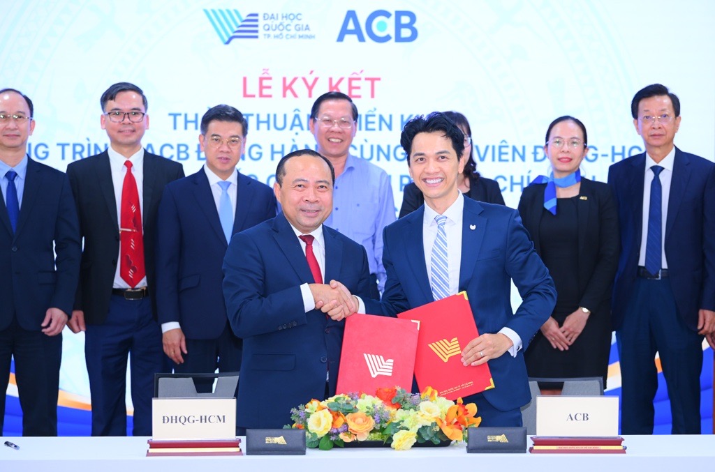 ACB và Đại học Quốc gia TP.HCM triển khai chương trình đồng hành cùng sinh viên- Ảnh 1. ACB và Đại học Quốc gia TP.HCM triển khai chương trình đồng hành cùng sinh viên- Ảnh 1.