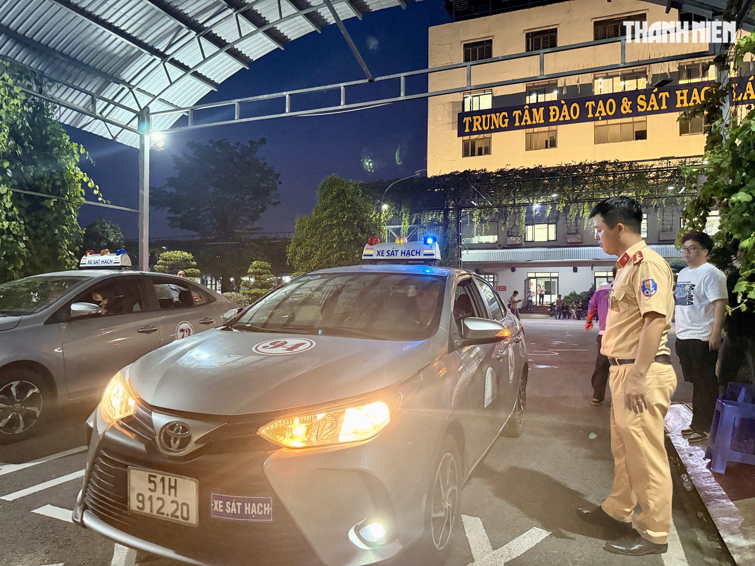 Thi sát hạch bằng lái xe tới nửa đêm: Chưa từng xảy ra với CSGT, thí sinh- Ảnh 3.