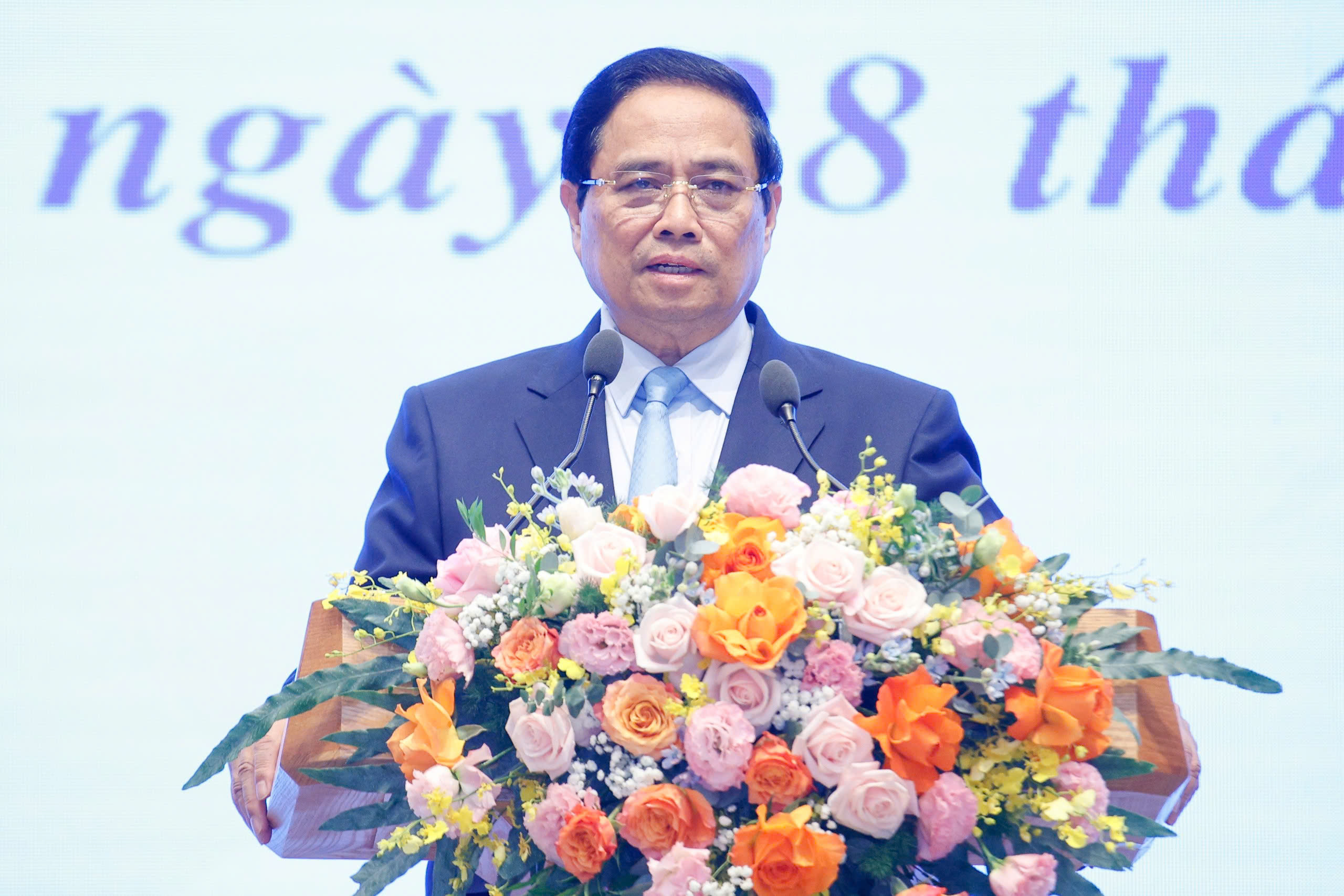 Thủ tướng Phạm Minh Chính khẳng định thách thức hiện nay chưa bằng thời kỳ giải phóng - Ảnh 2. Thủ tướng Phạm Minh Chính khẳng định thách thức hiện nay chưa bằng thời kỳ giải phóng - Ảnh 2.
