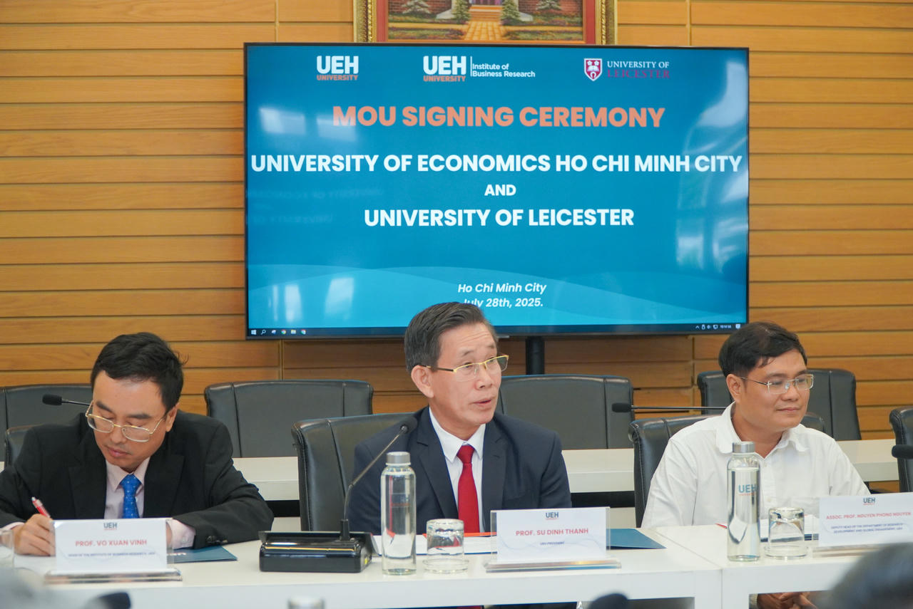 Đại học Kinh tế TP.HCM và Đại học Leicester của Anh ký hợp tác toàn diện- Ảnh 1. Đại học Kinh tế TP.HCM và Đại học Leicester của Anh ký hợp tác toàn diện- Ảnh 1.
